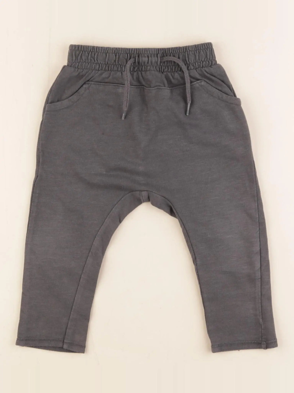 Vertbaudet - jogging gris - 9 mois