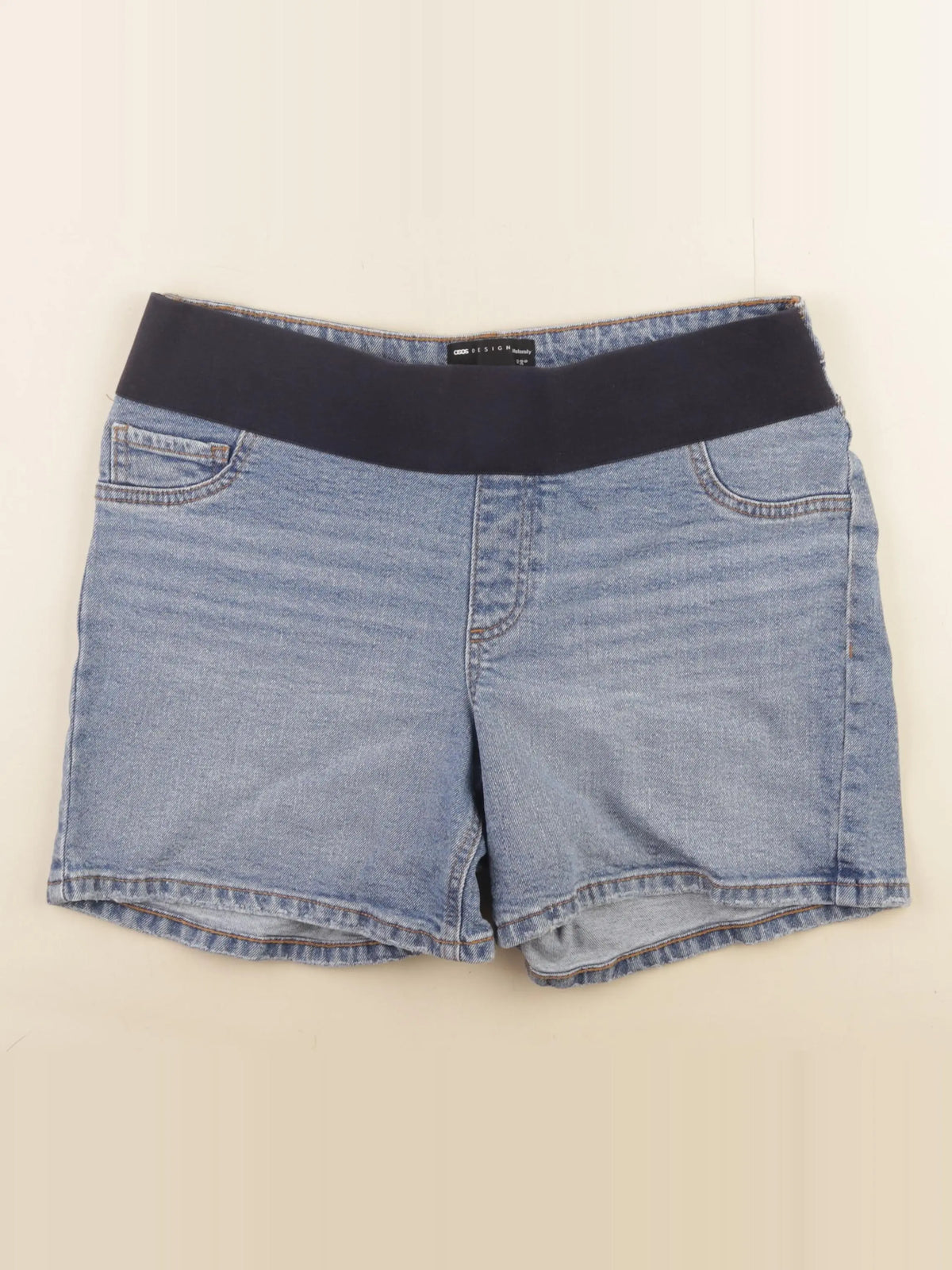 Asos - short grossesse bleu - 38