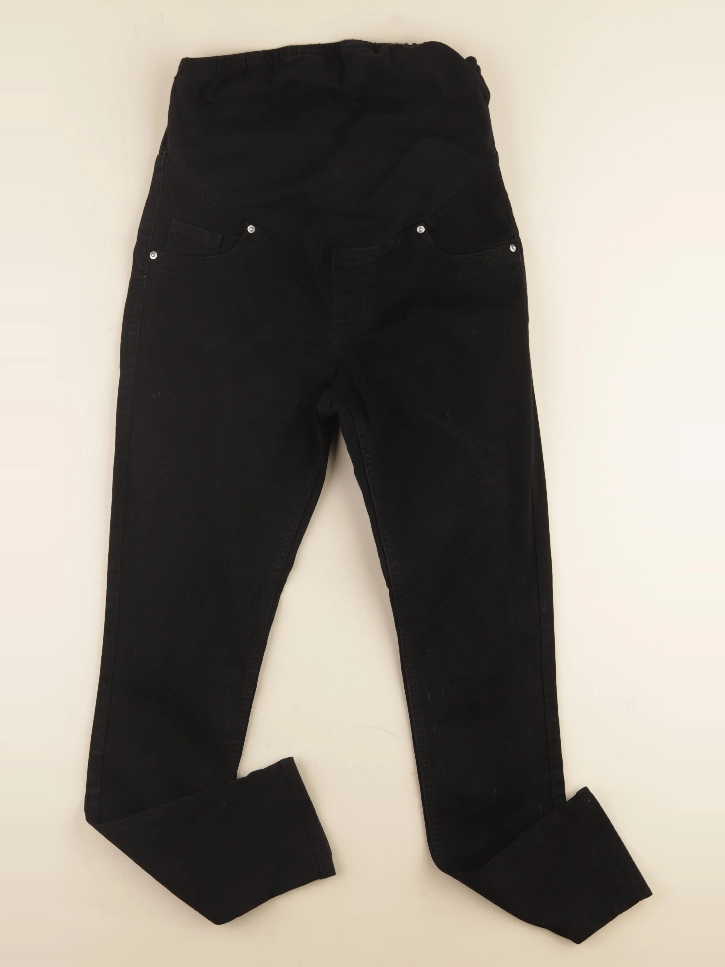 H&M - jean grossesse noir - s