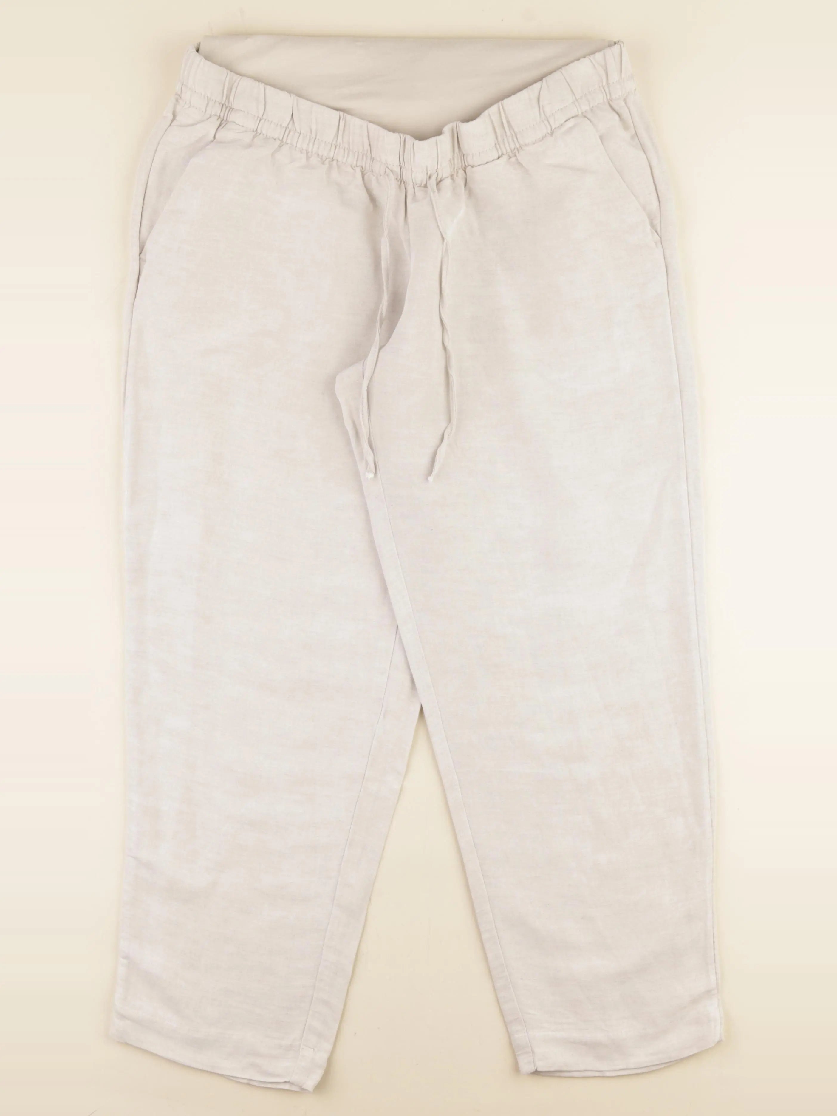 H&M - pantalon grossesse beige - s