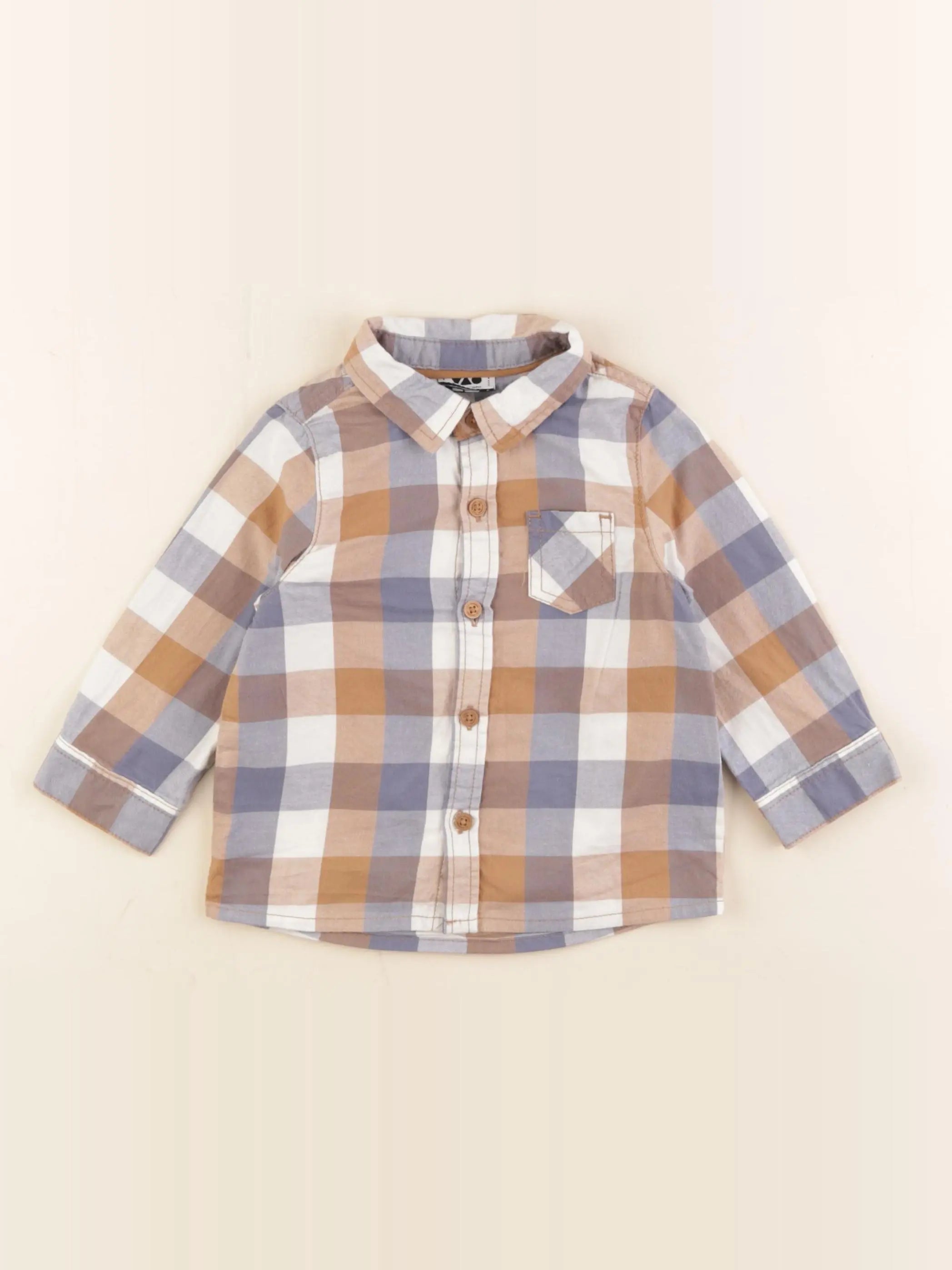 Tape à l'oeil - chemise multicolore - 18 mois