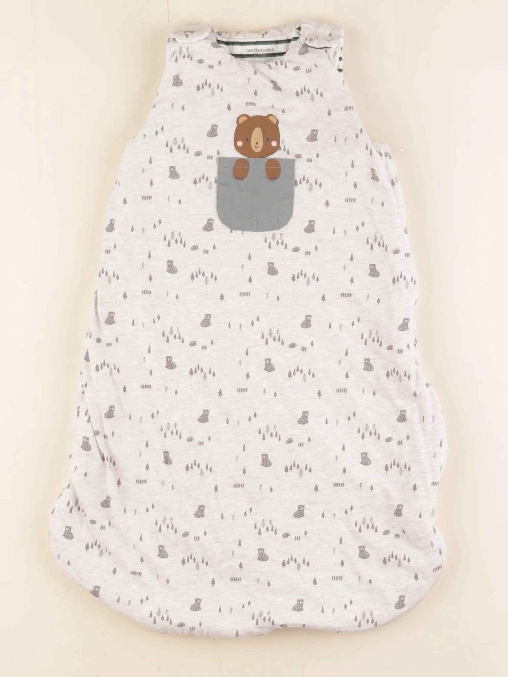 Vertbaudet - gigoteuse TOG 2,5 gris - 0/6 mois