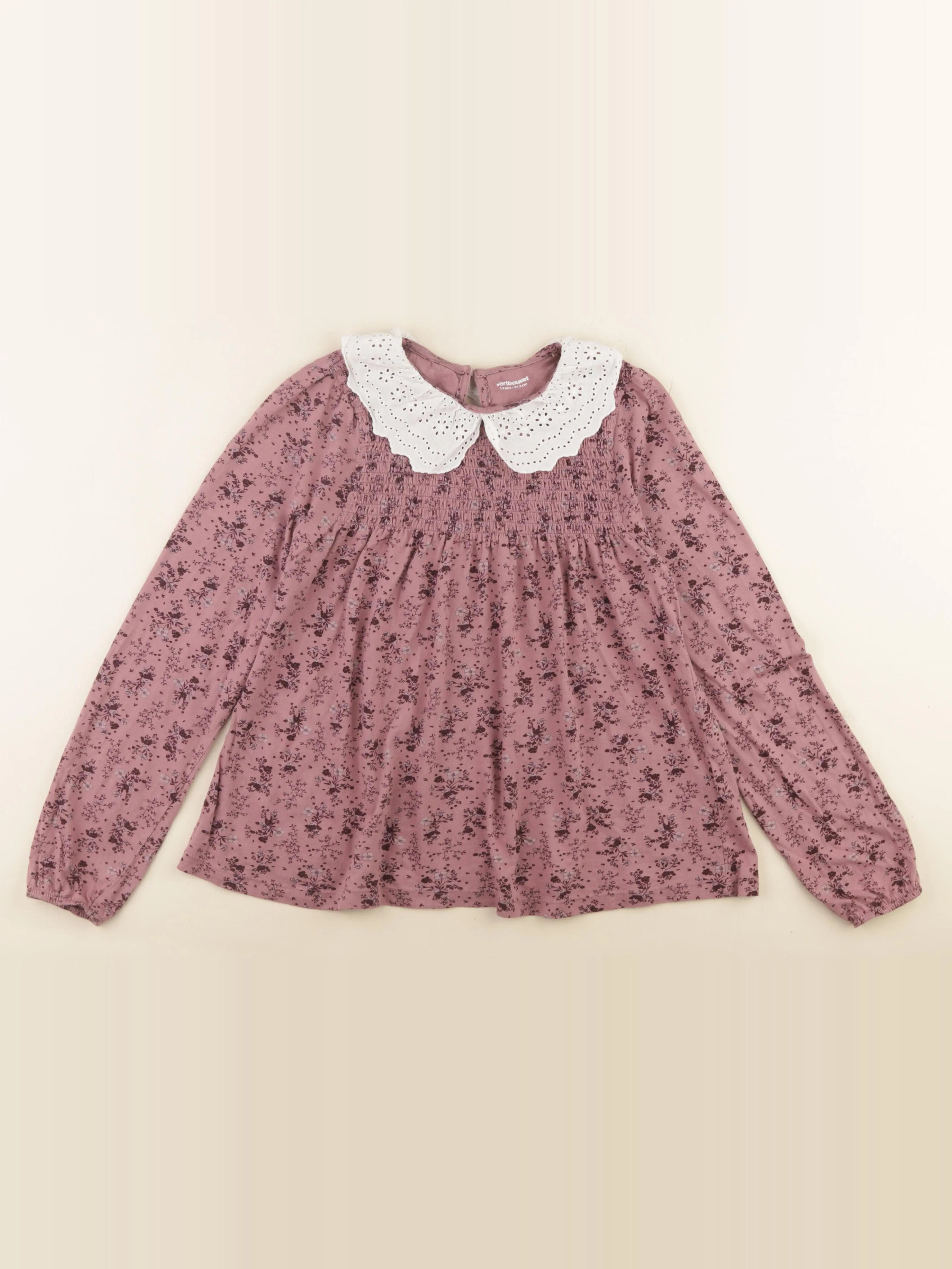 Vertbaudet - tee-shirt rose - 12 ans