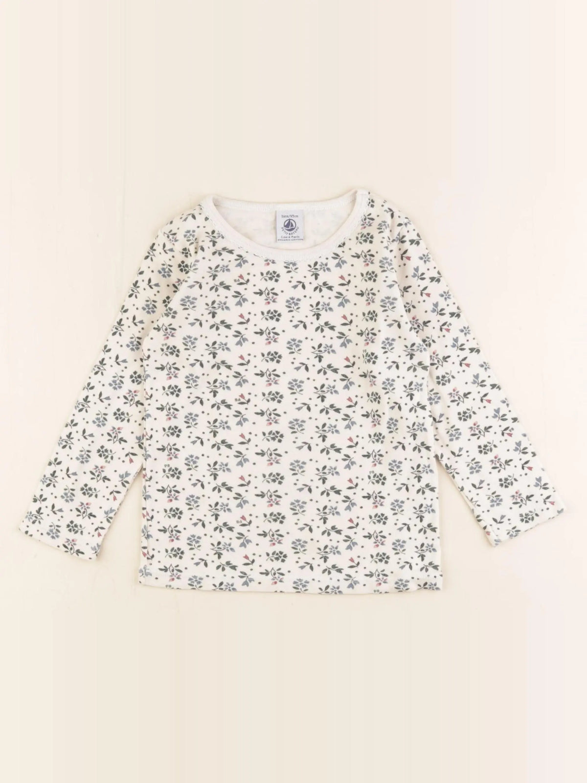 Petit Bateau - maillot de corps beige - 3 ans