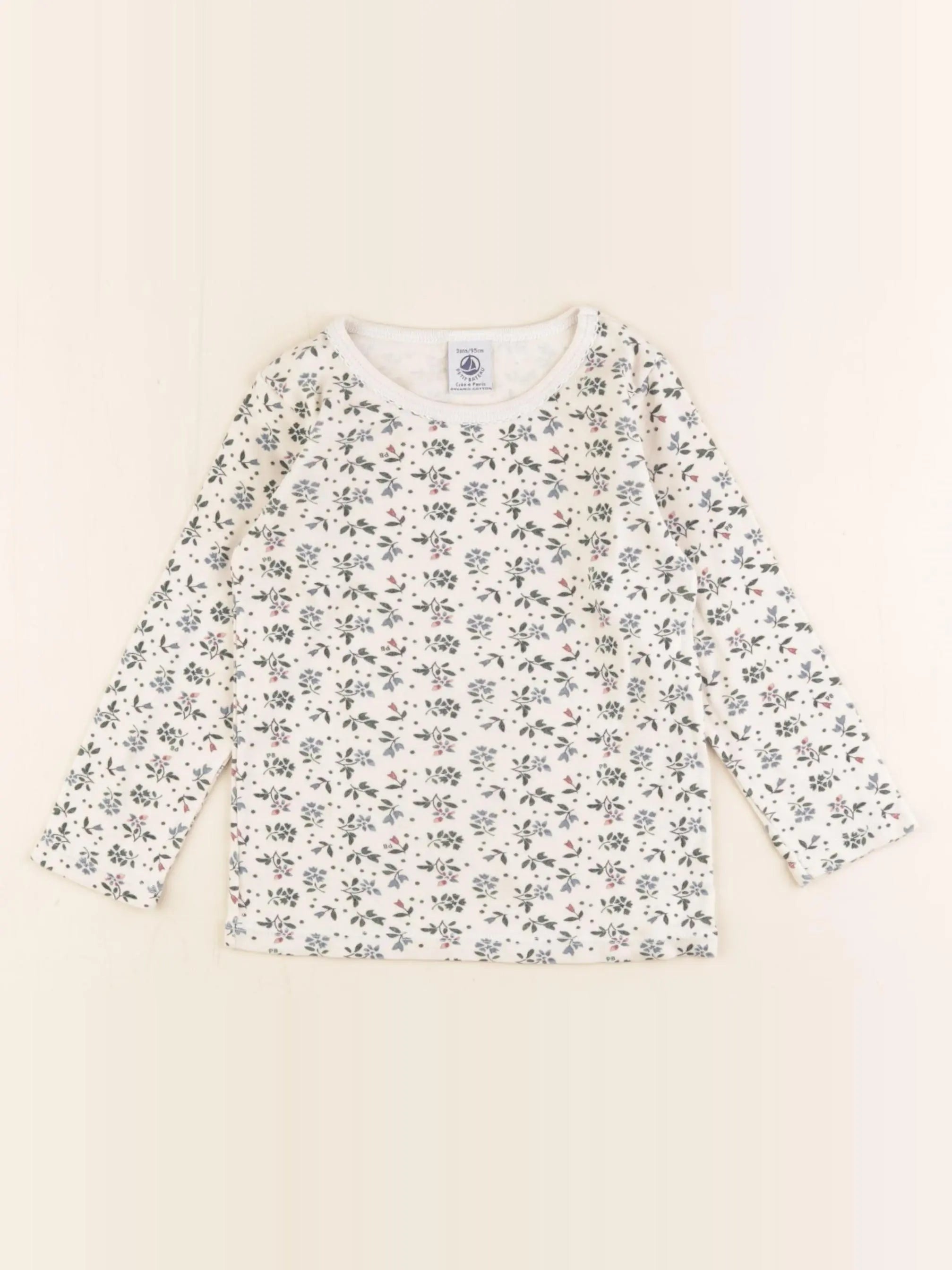 Petit Bateau - maillot de corps beige - 3 ans