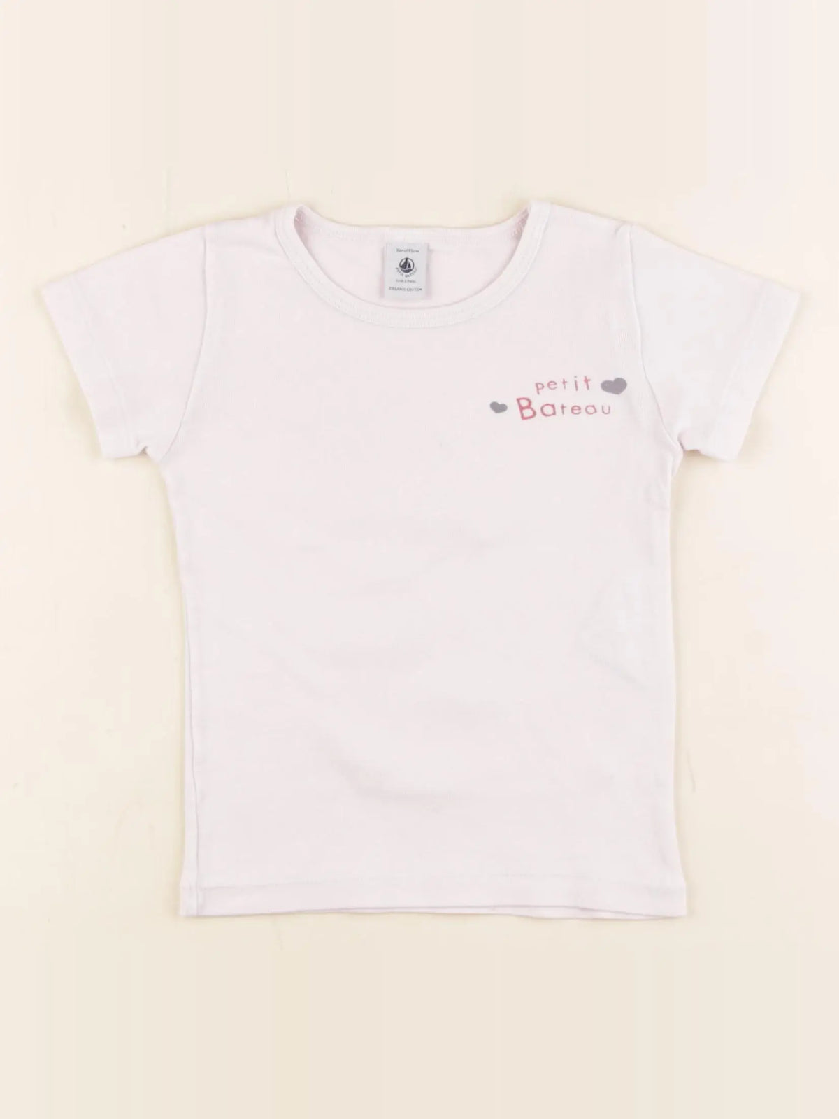Petit Bateau - maillot de corps rose - 3 ans
