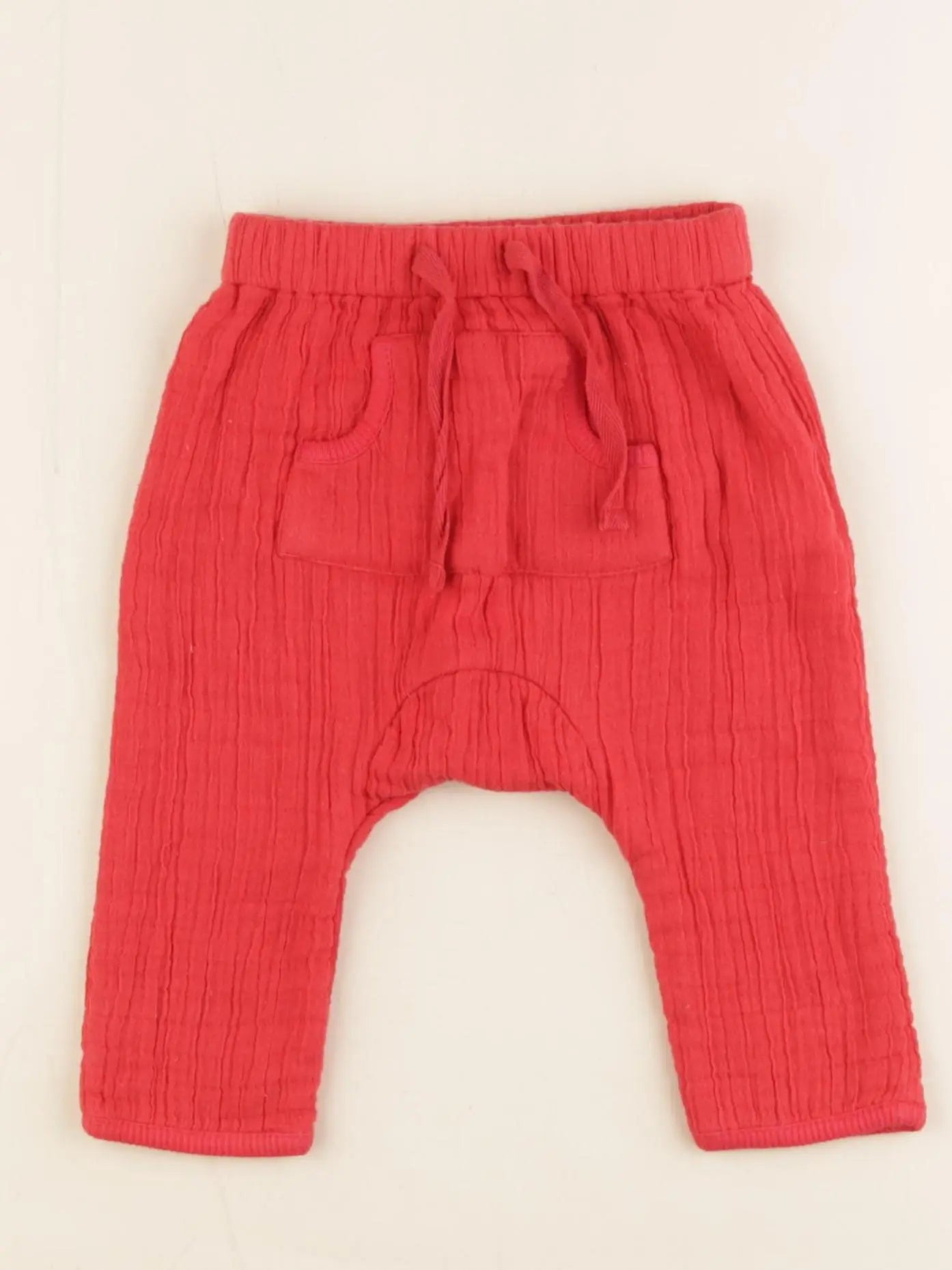 Boutchou - sarouel rouge - 6 mois