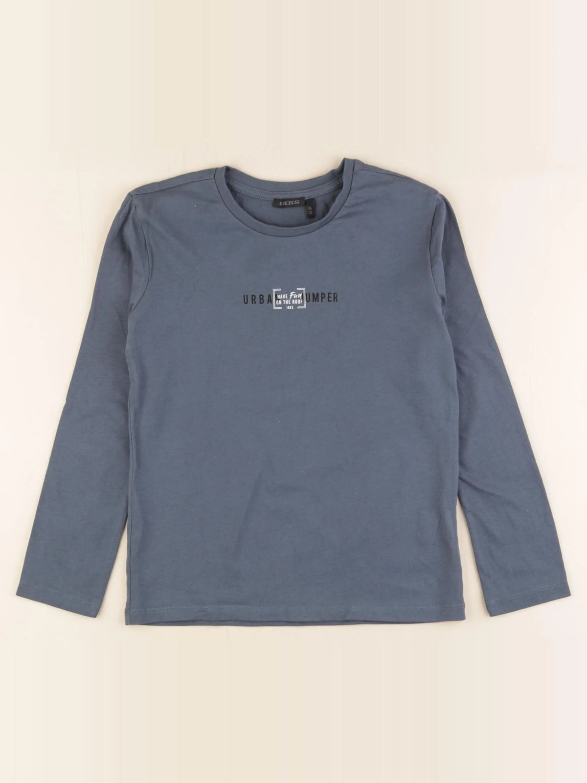 IKKS - tee-shirt imprimé au dos bleu - 8 ans