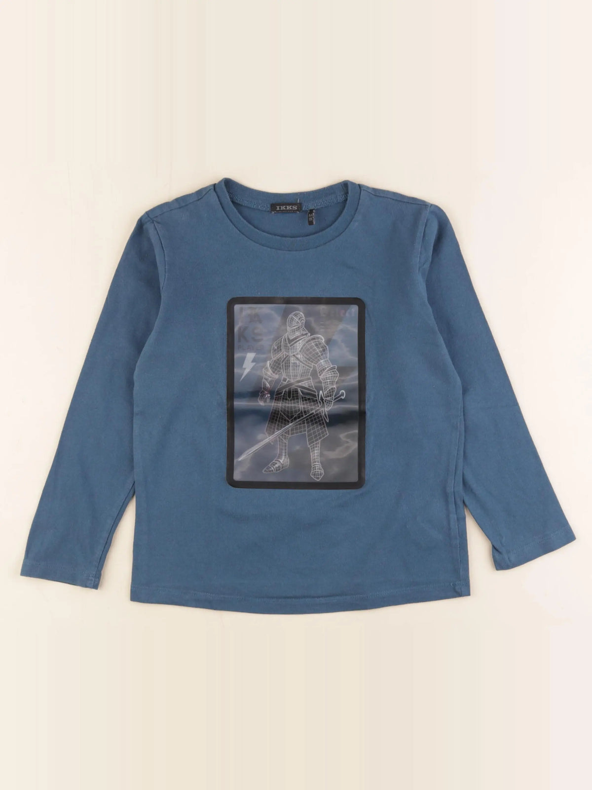 IKKS - tee-shirt bleu - 6 ans