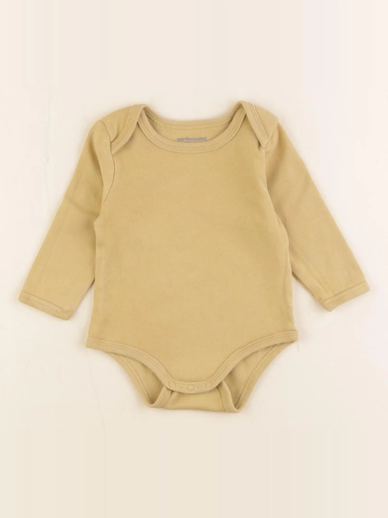 Vertbaudet - body jaune - 9 mois