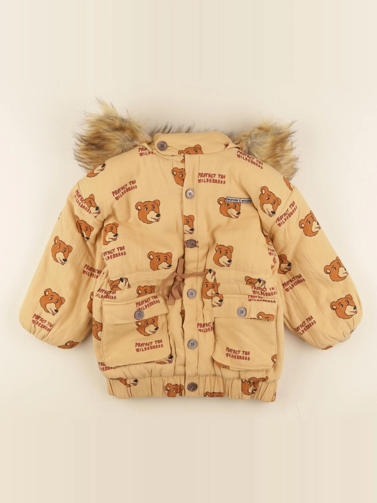 Manteau marron
