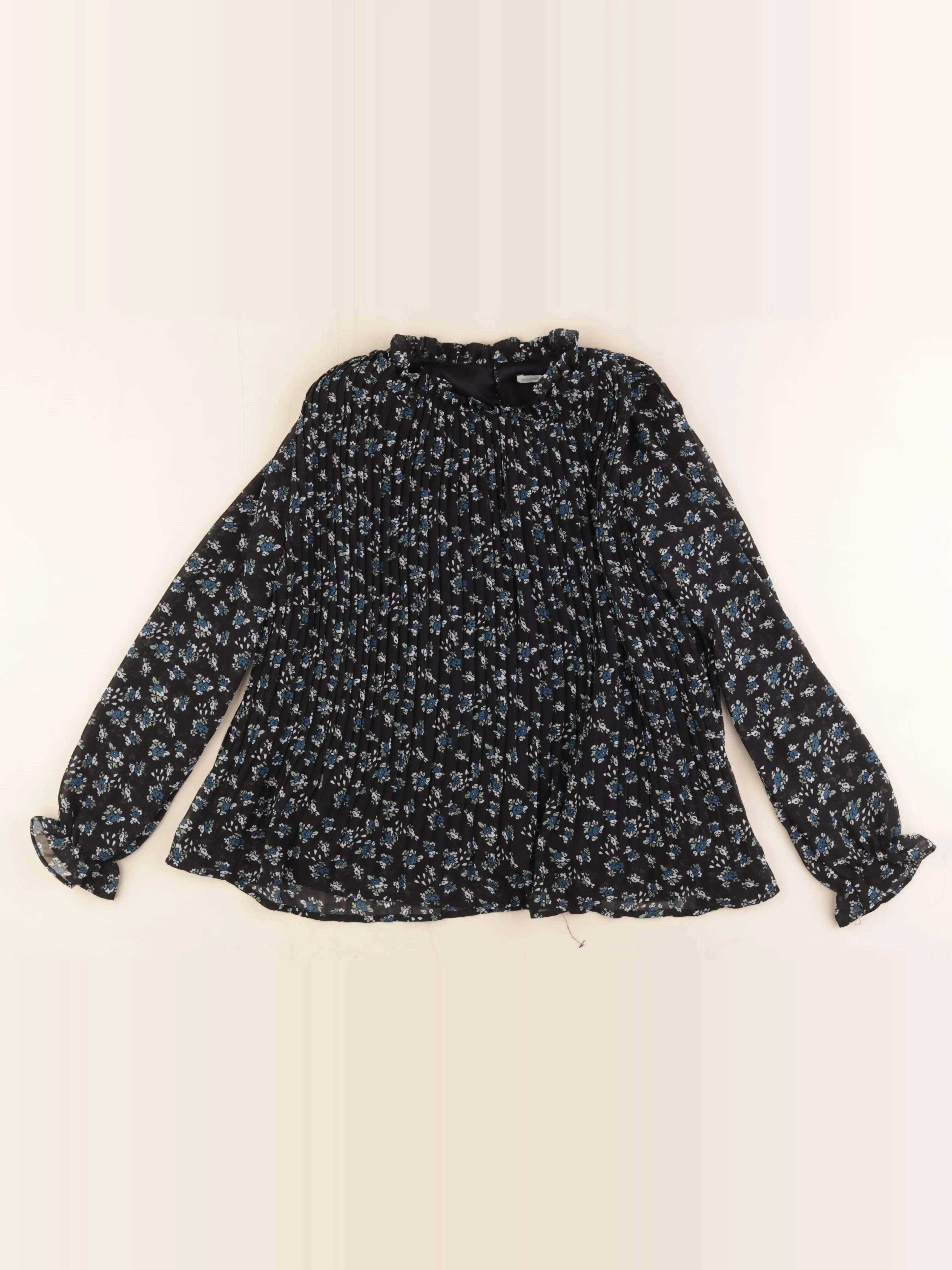Monoprix - blouse noir - 12 ans
