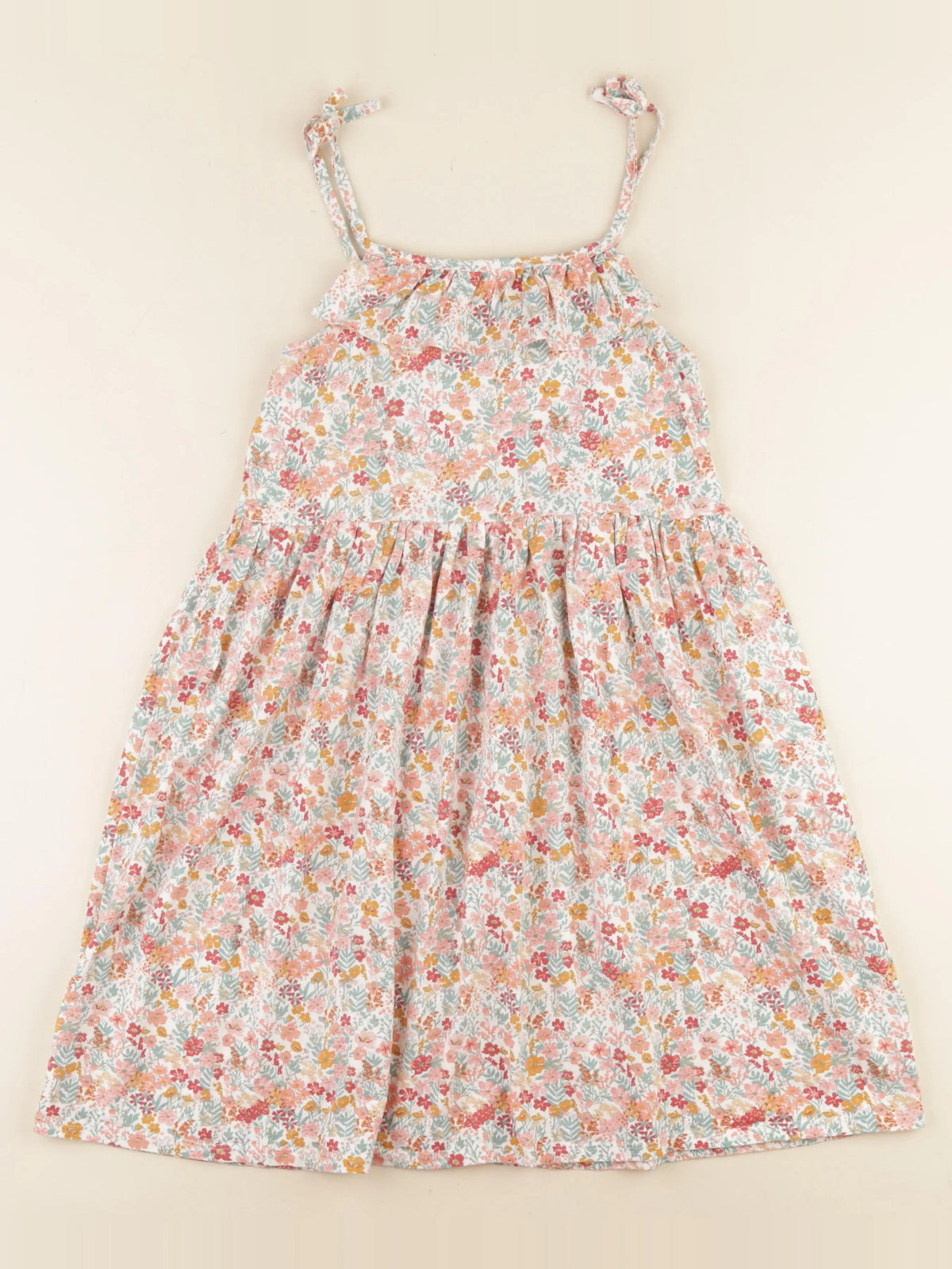 Vertbaudet - robe multicolore - 12 ans