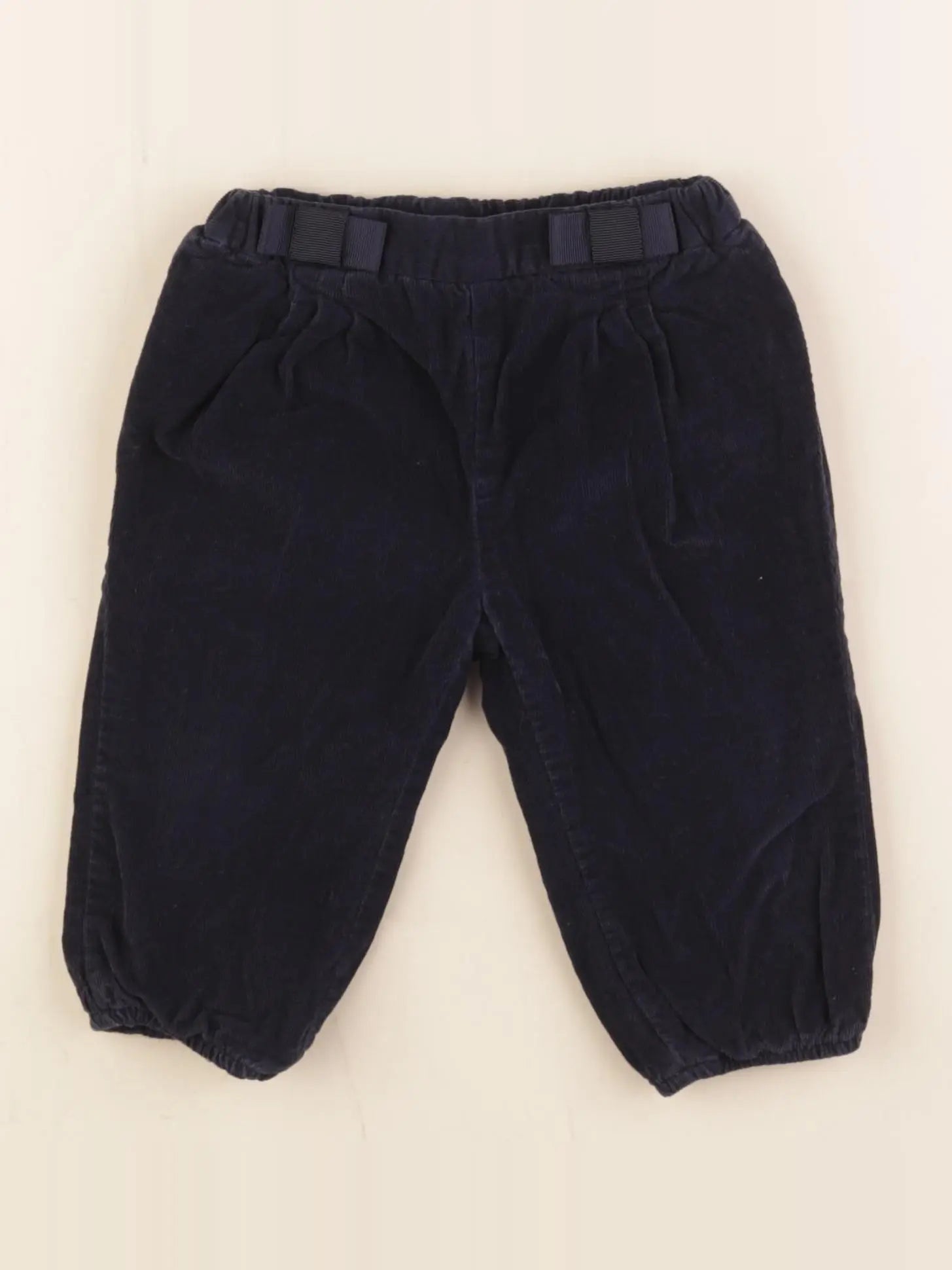 Jacadi - pantalon bleu - 12 mois