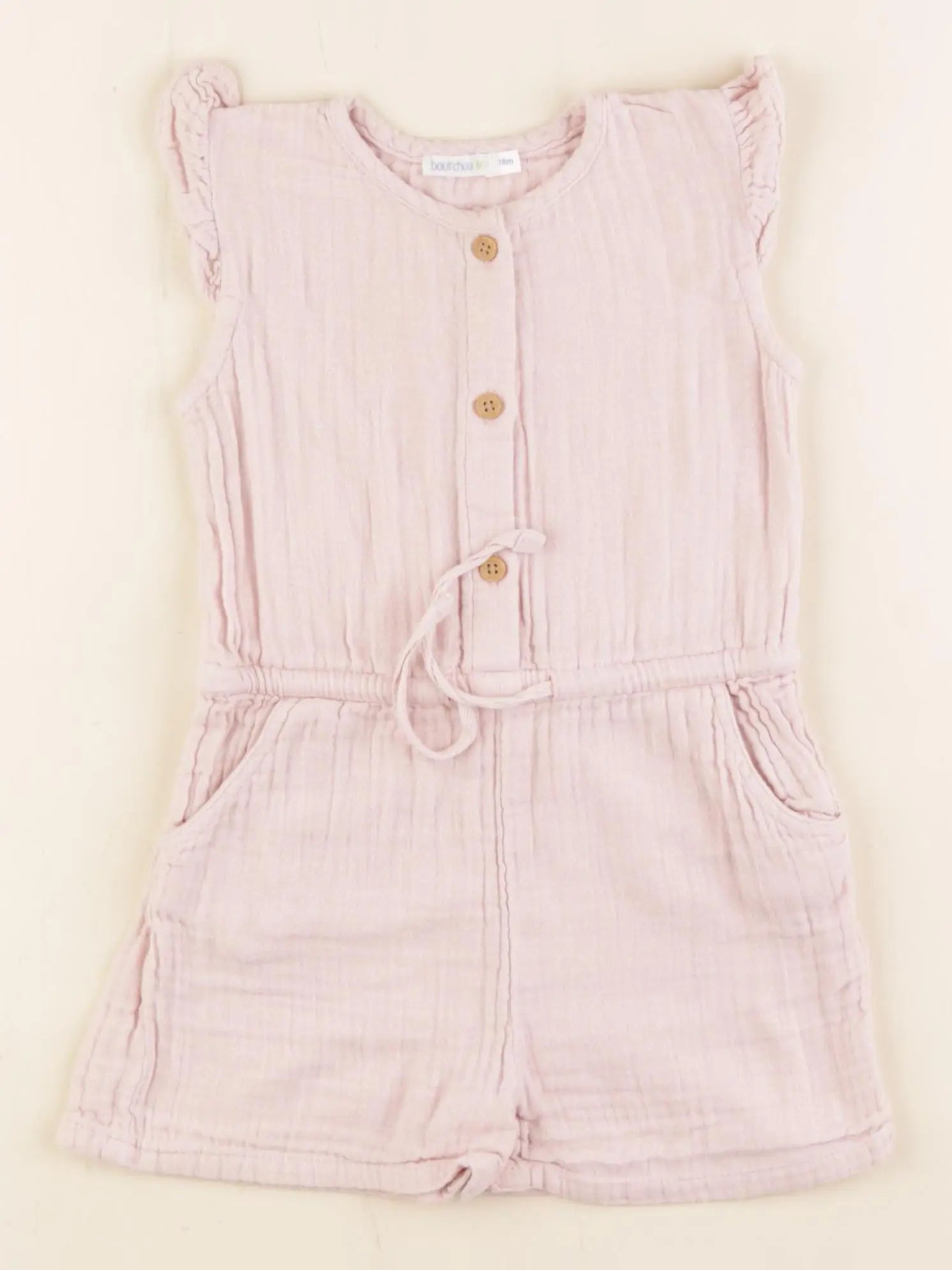 Boutchou - combinaison rose - 18 mois