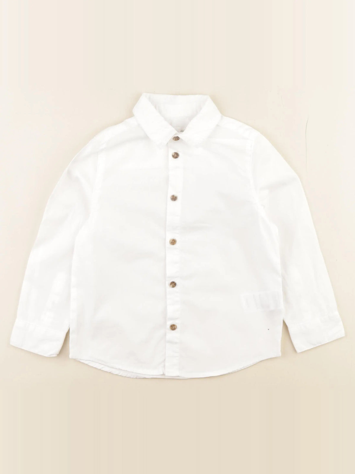 Vertbaudet - chemise blanc - 4 ans