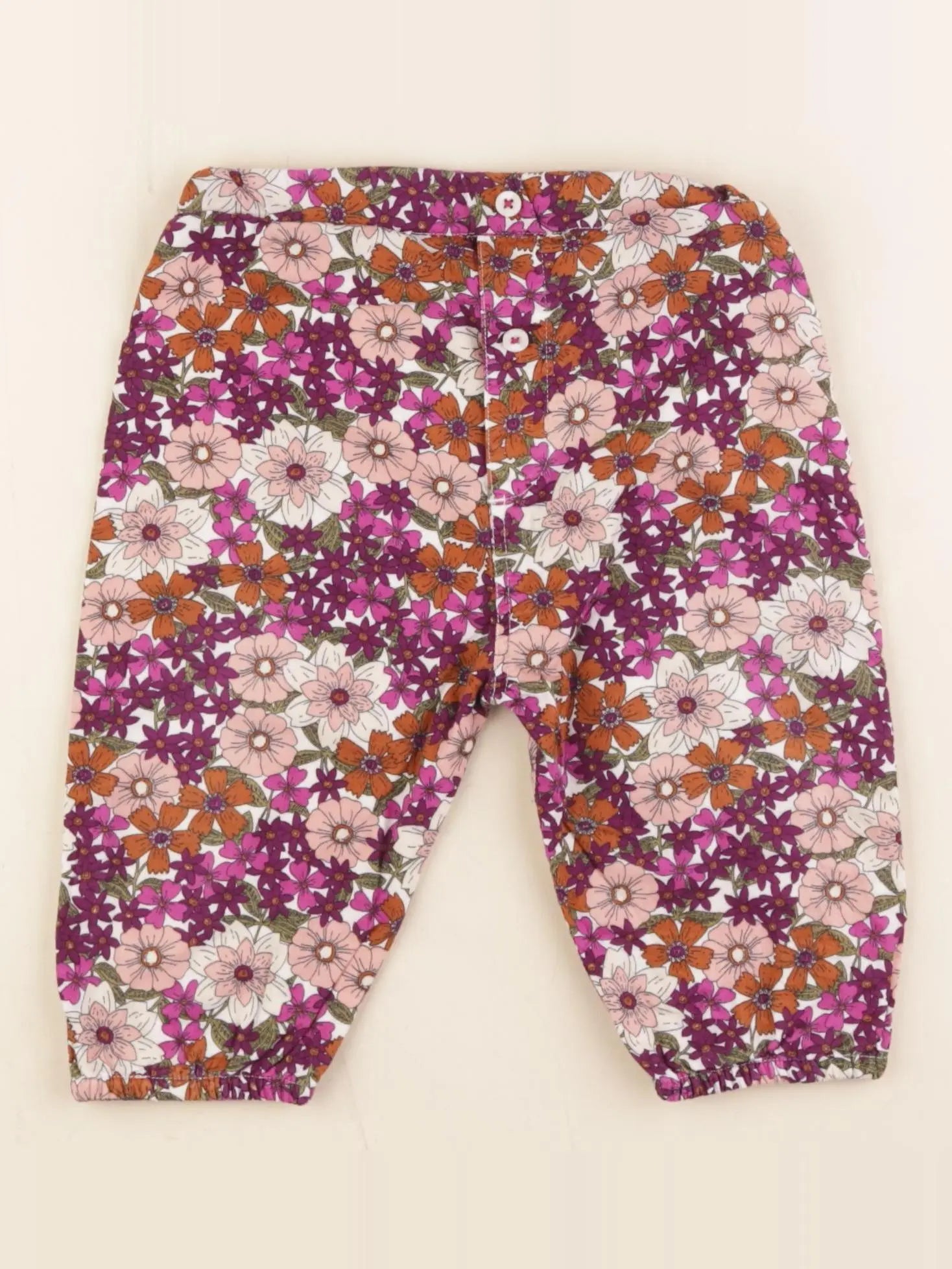 Boutchou - pantalon multicolore - 9 mois