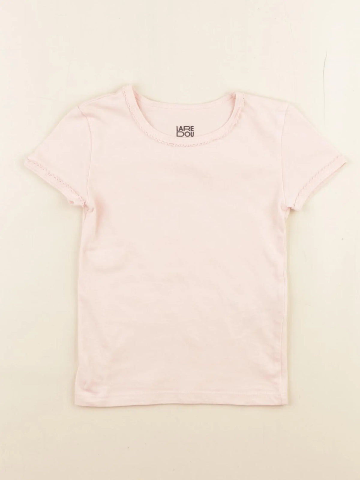 La Redoute - maillot de corps rose - 4 ans