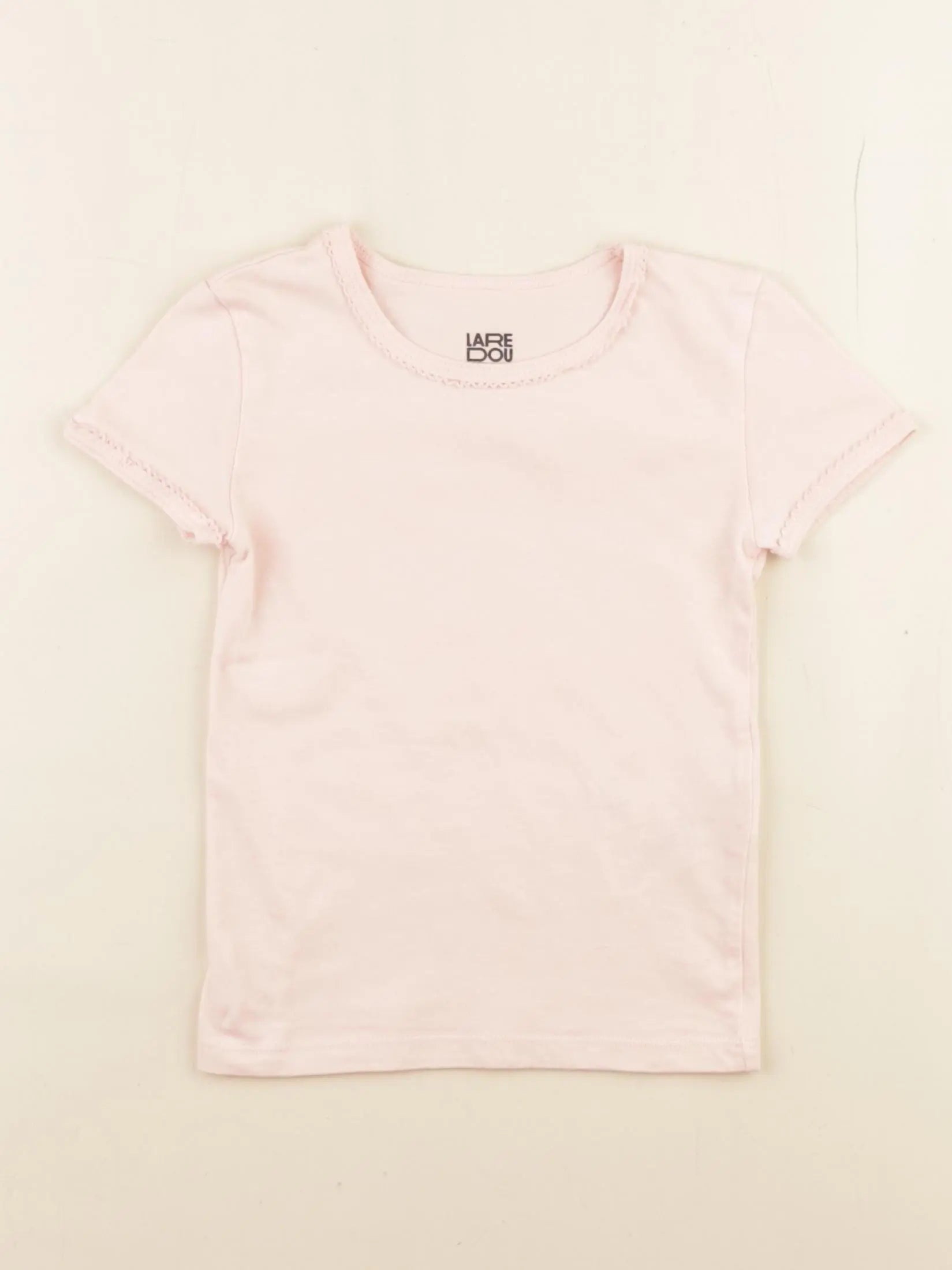 La Redoute - maillot de corps rose - 4 ans