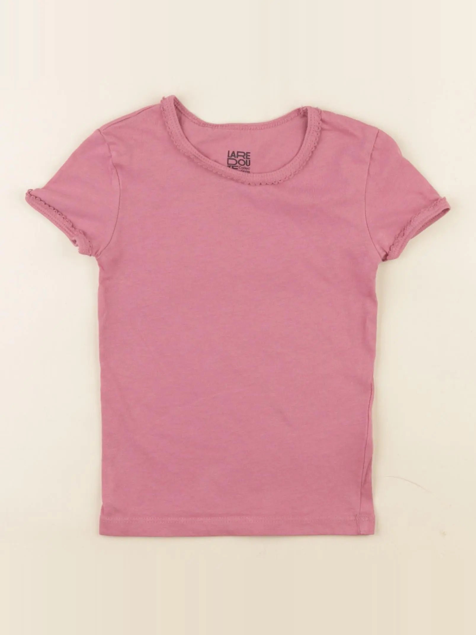 La Redoute - maillot de corps rose - 4 ans