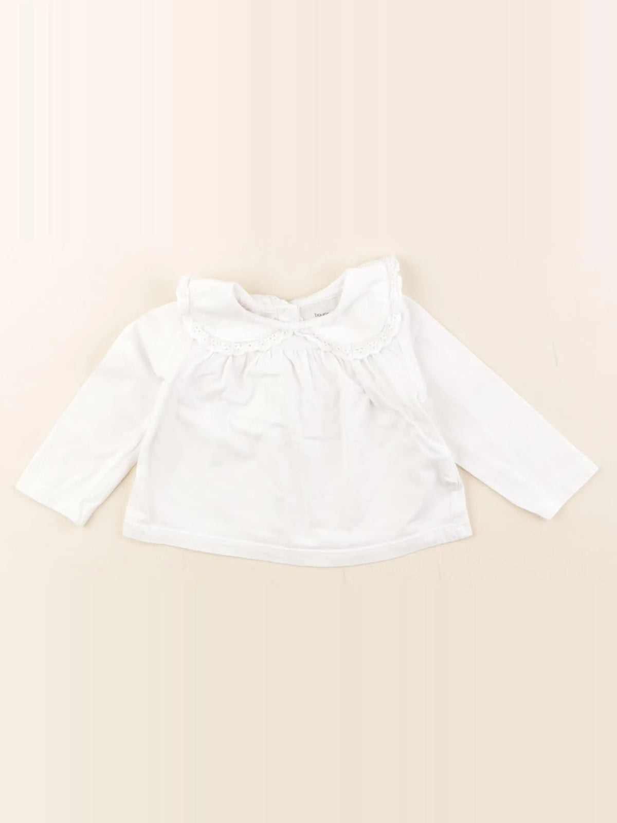 Boutchou - tee-shirt blanc - 6 mois