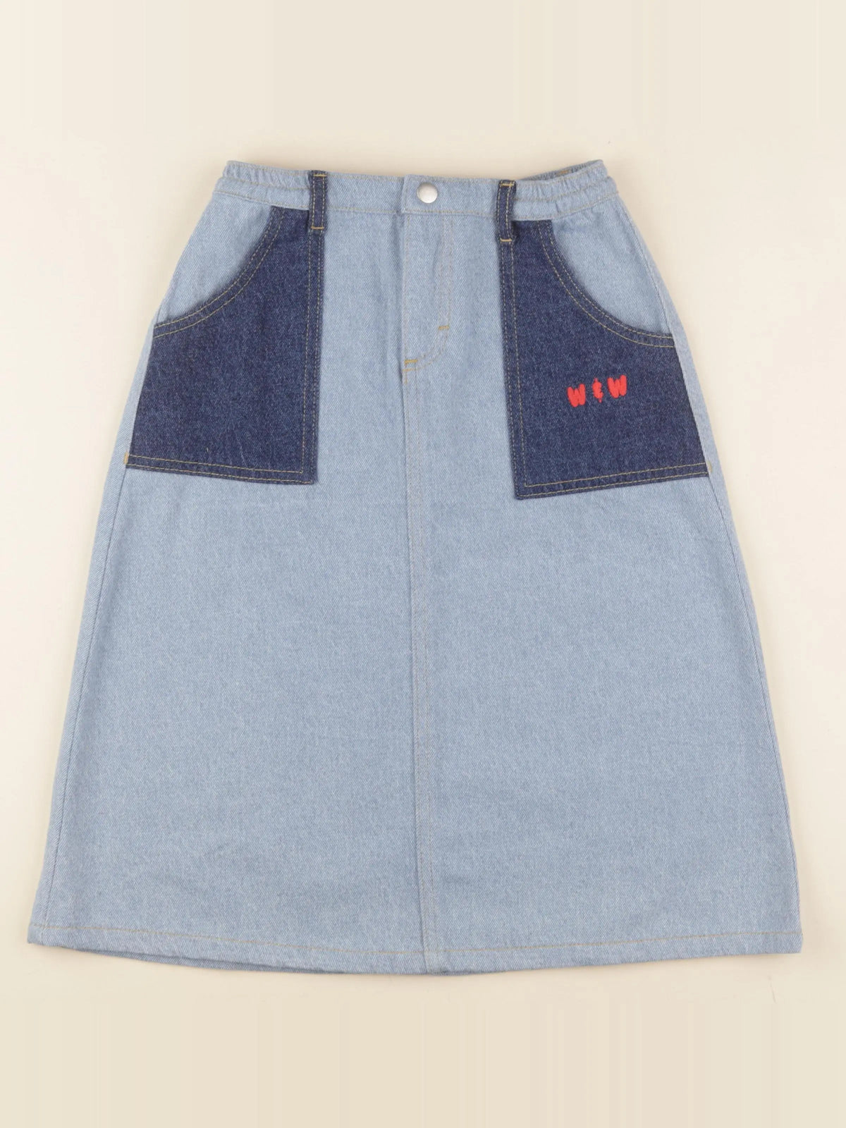 Jupe bleu