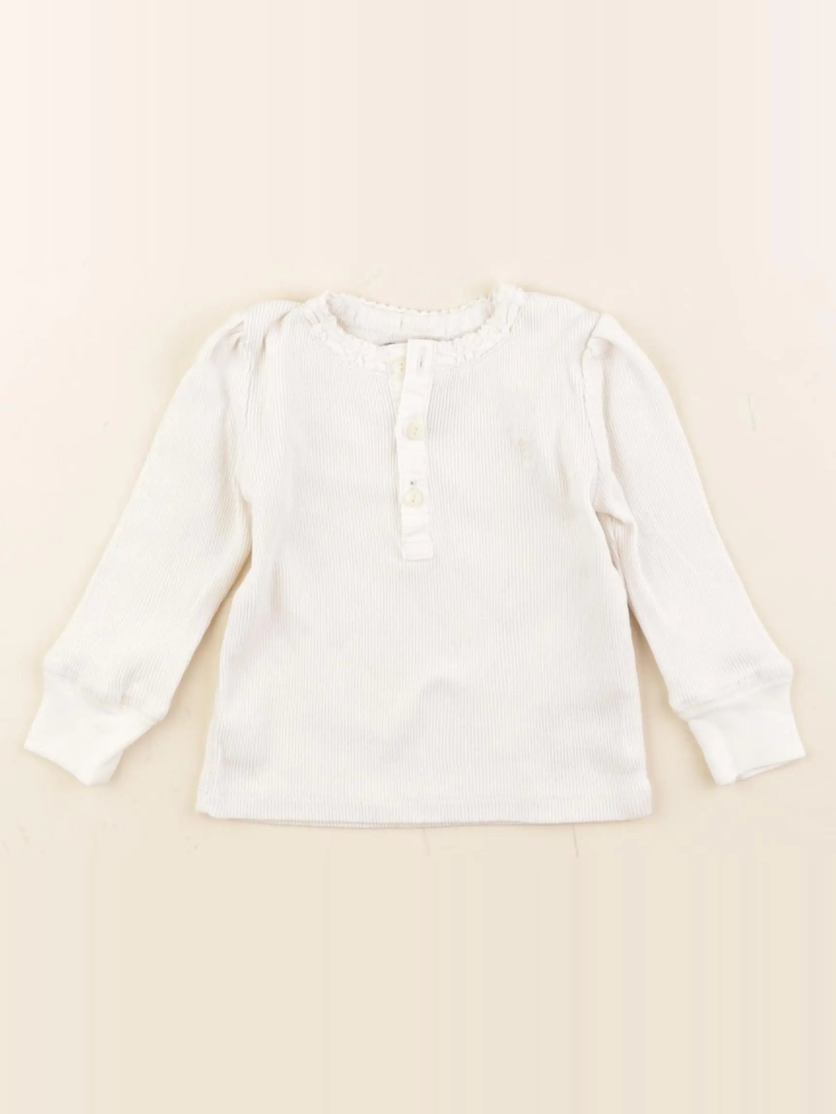 Ralph Lauren - tee-shirt beige - 9 mois