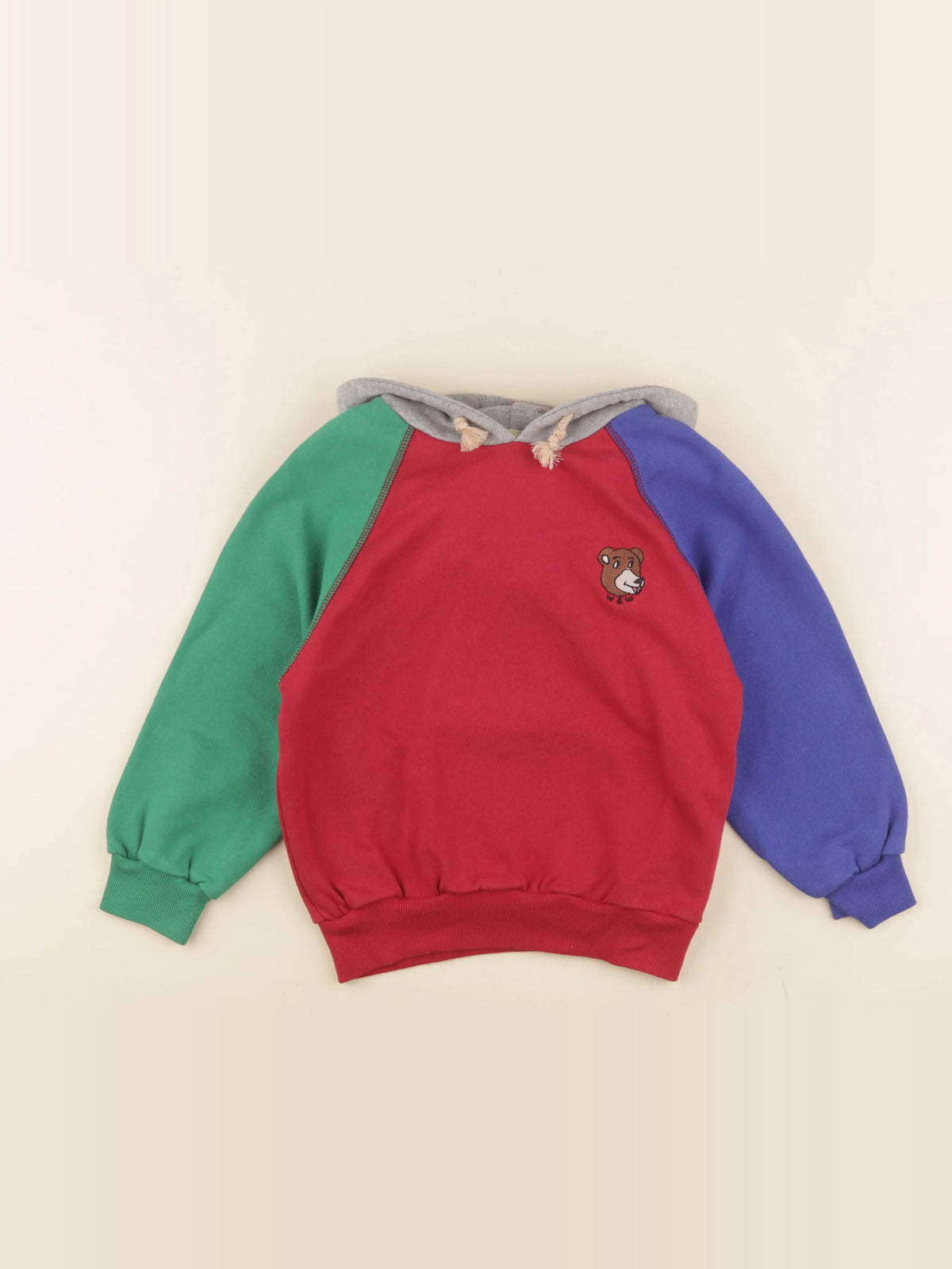 Sweat à capuche  multicolore