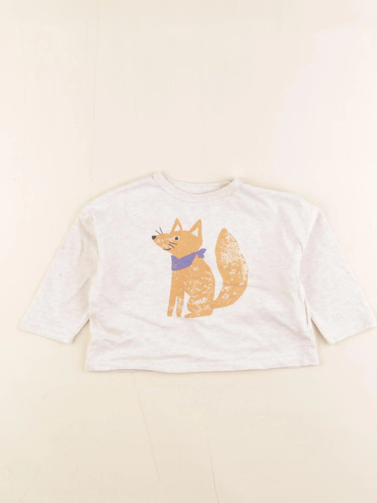 Boutchou - tee-shirt beige - 12 mois