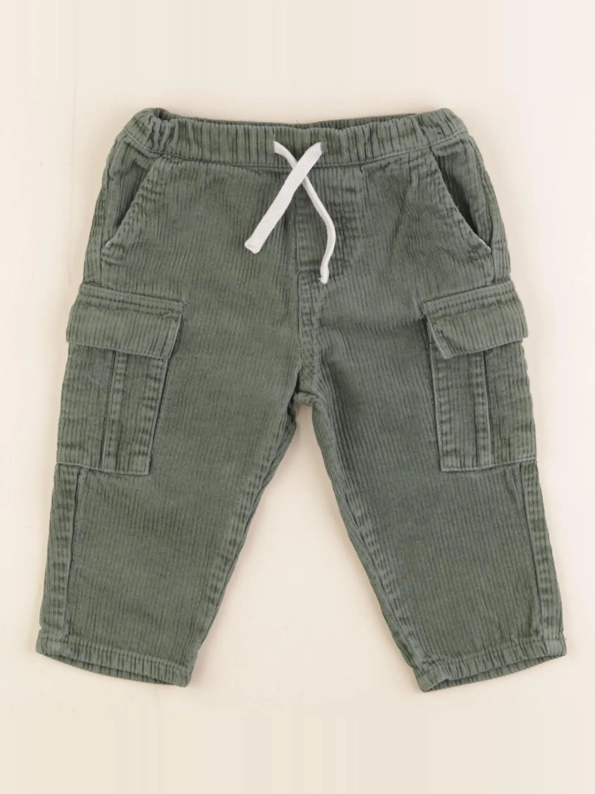 Boutchou - pantalon vert - 12 mois