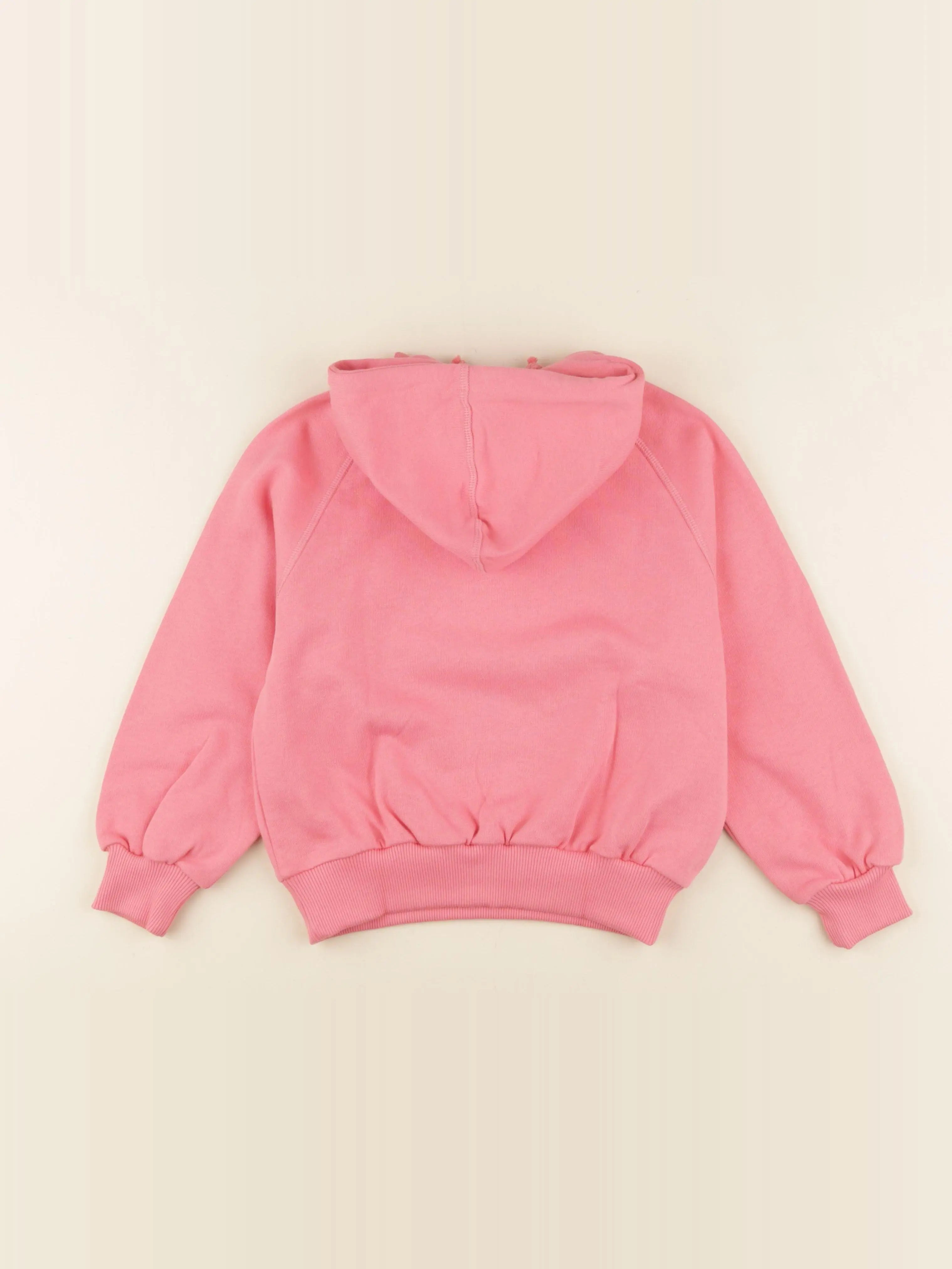 Sweat à capuche  rose