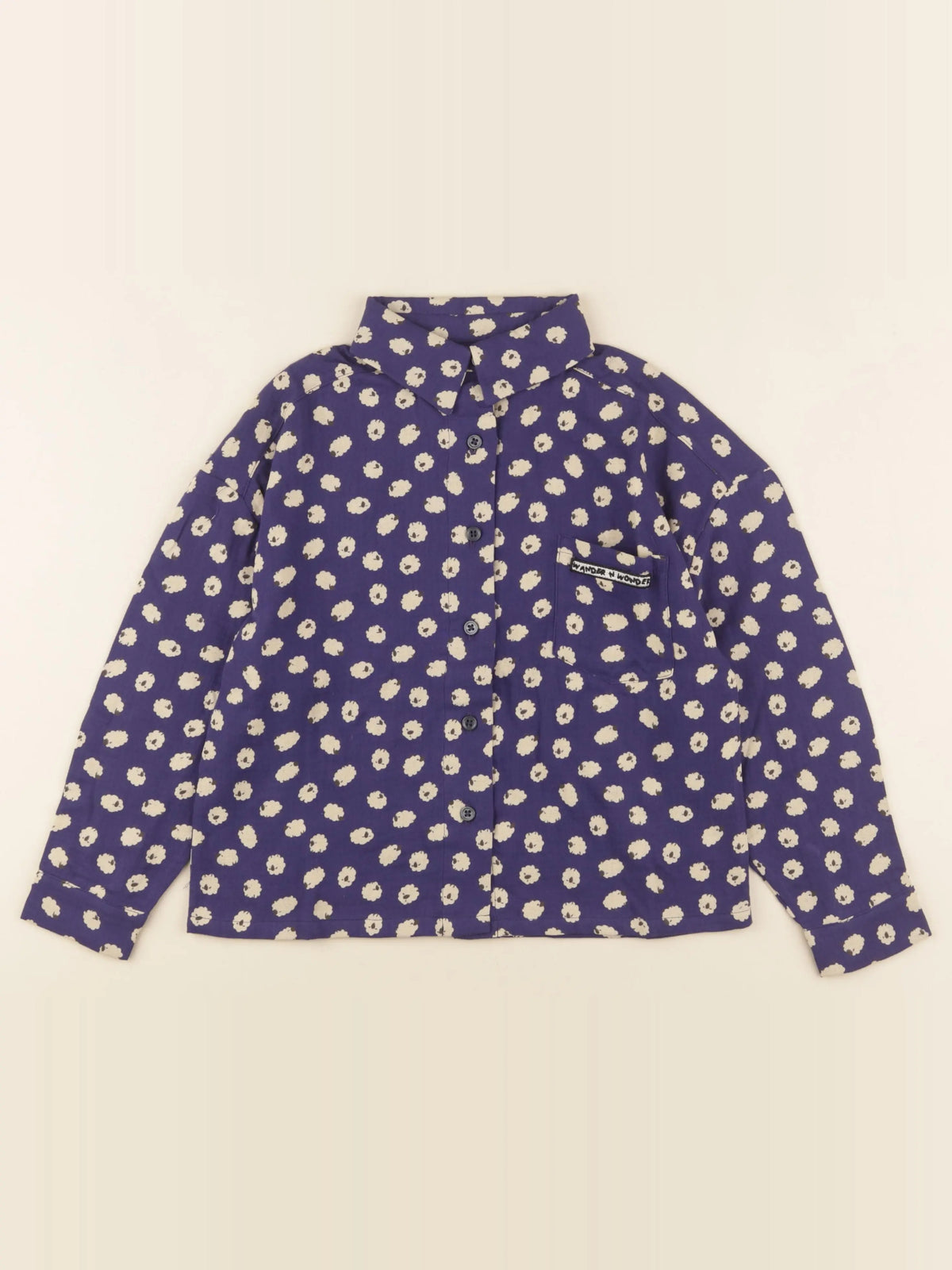 Blouse bleu