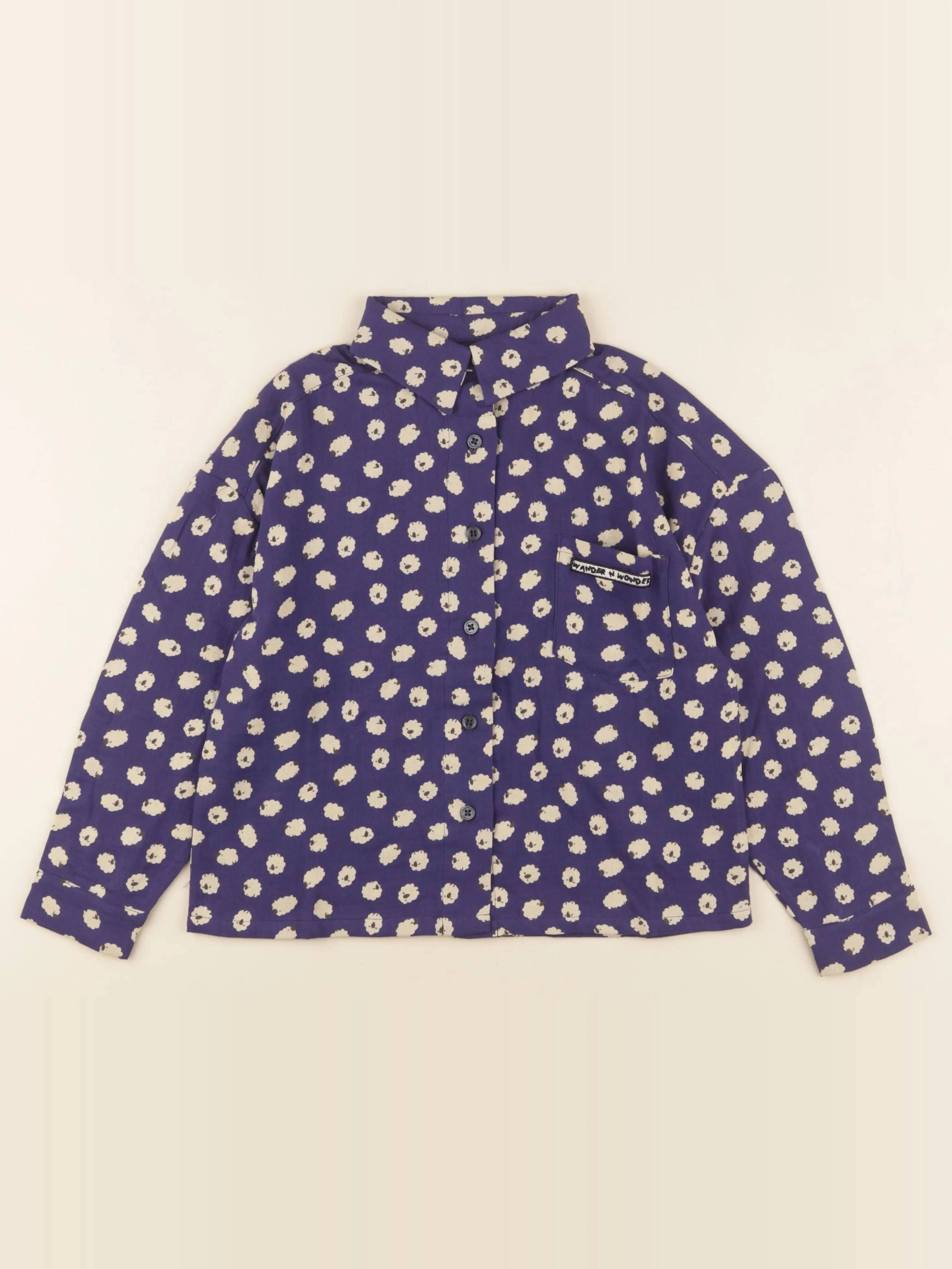 Blouse bleu