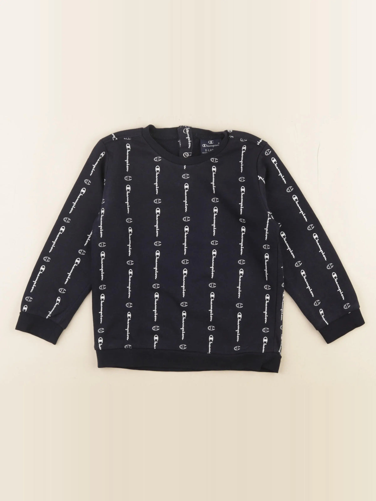 Champion  - sweat bleu - 3 ans