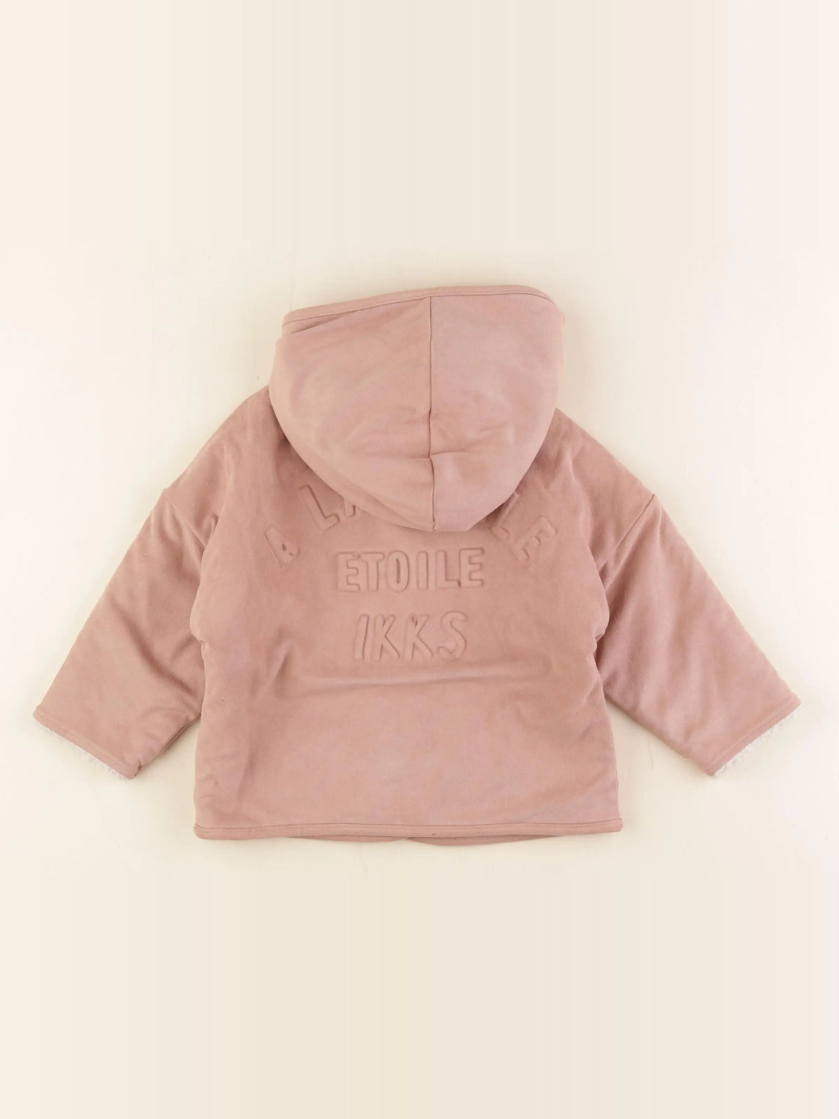 IKKS - veste doublé rose - 18 mois