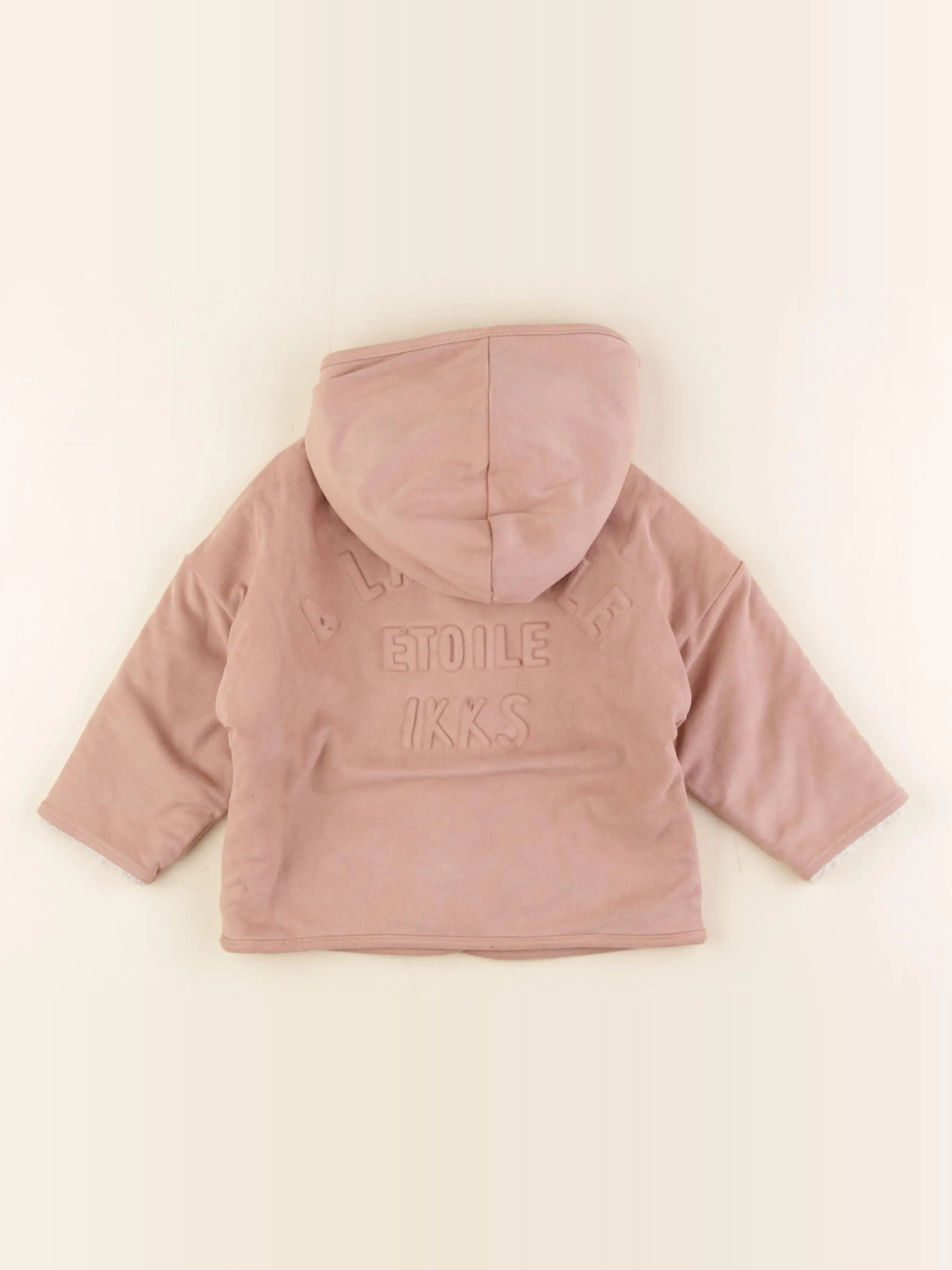 IKKS - veste doublé rose - 18 mois