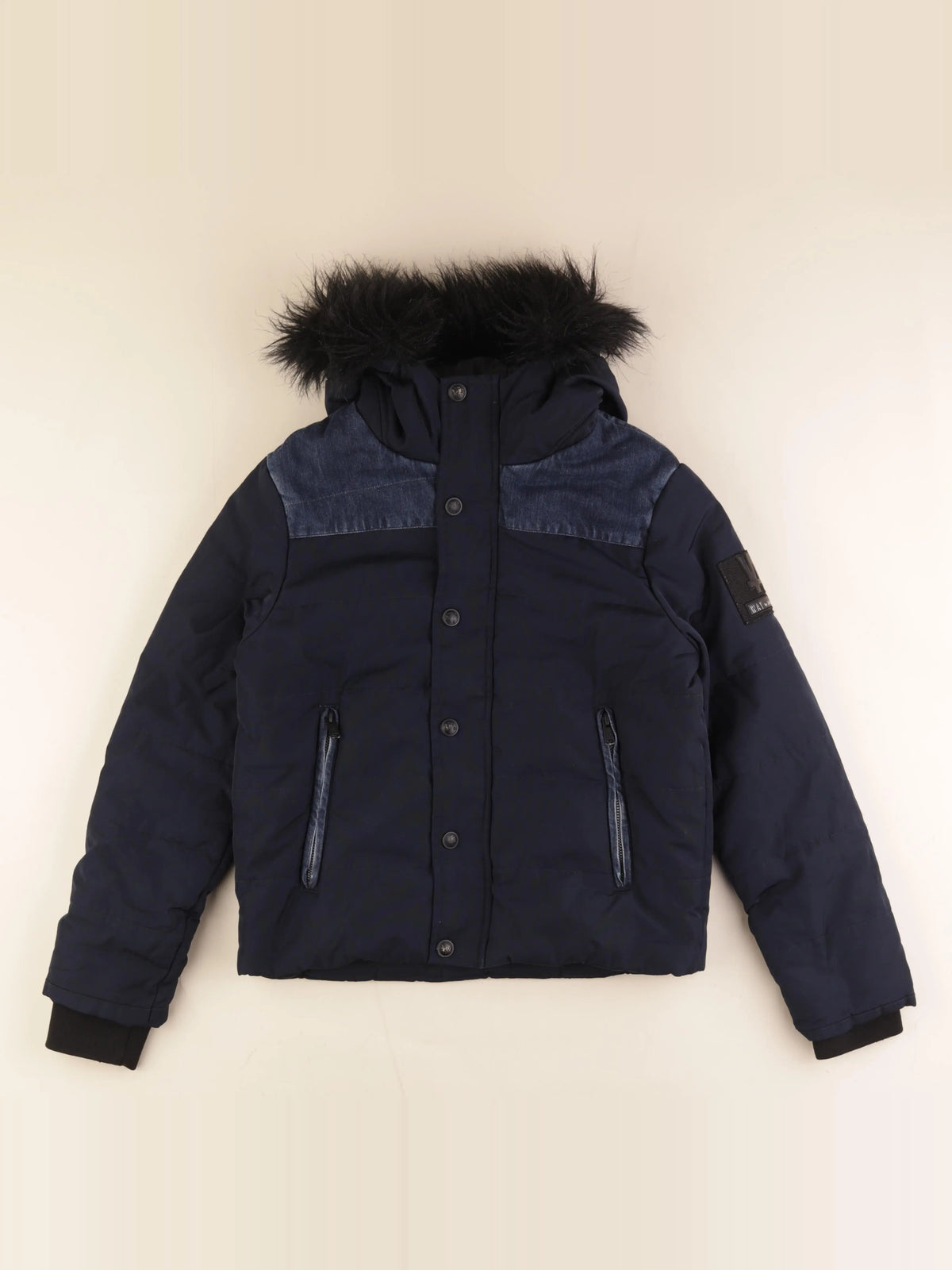 IKKS - doudoune bleu - 12 ans