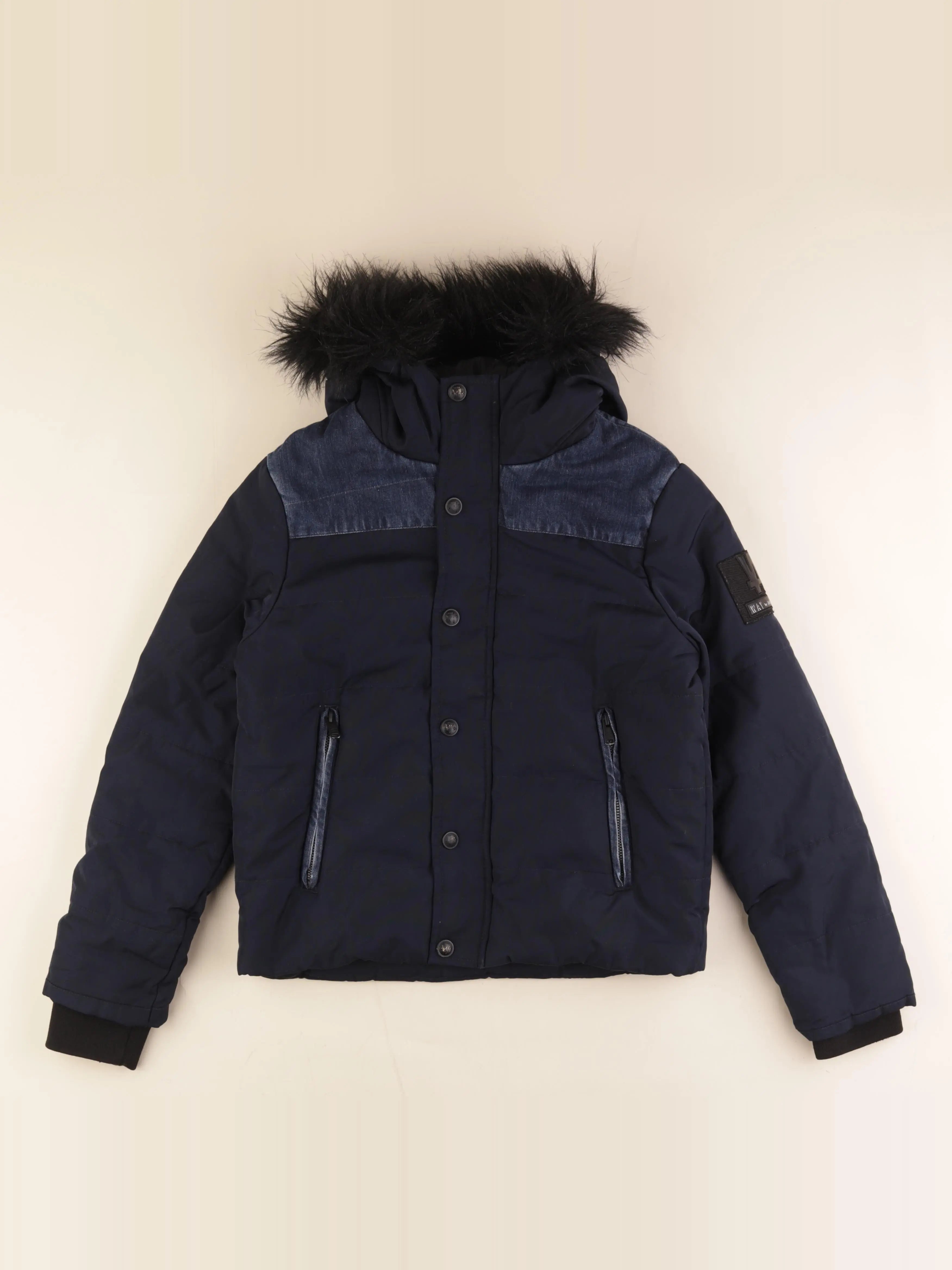 IKKS - doudoune bleu - 12 ans