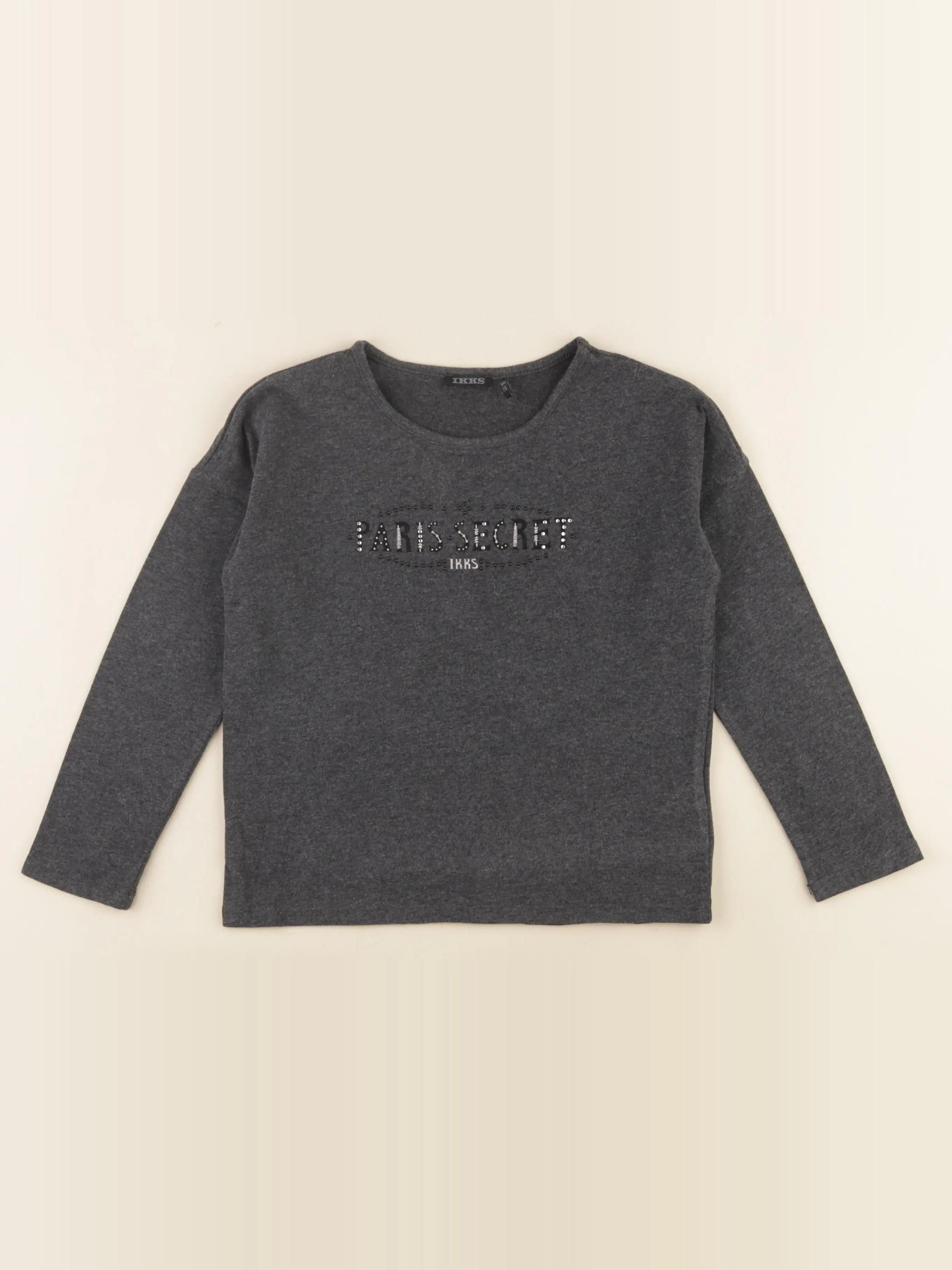 IKKS - tee-shirt gris - 6 ans