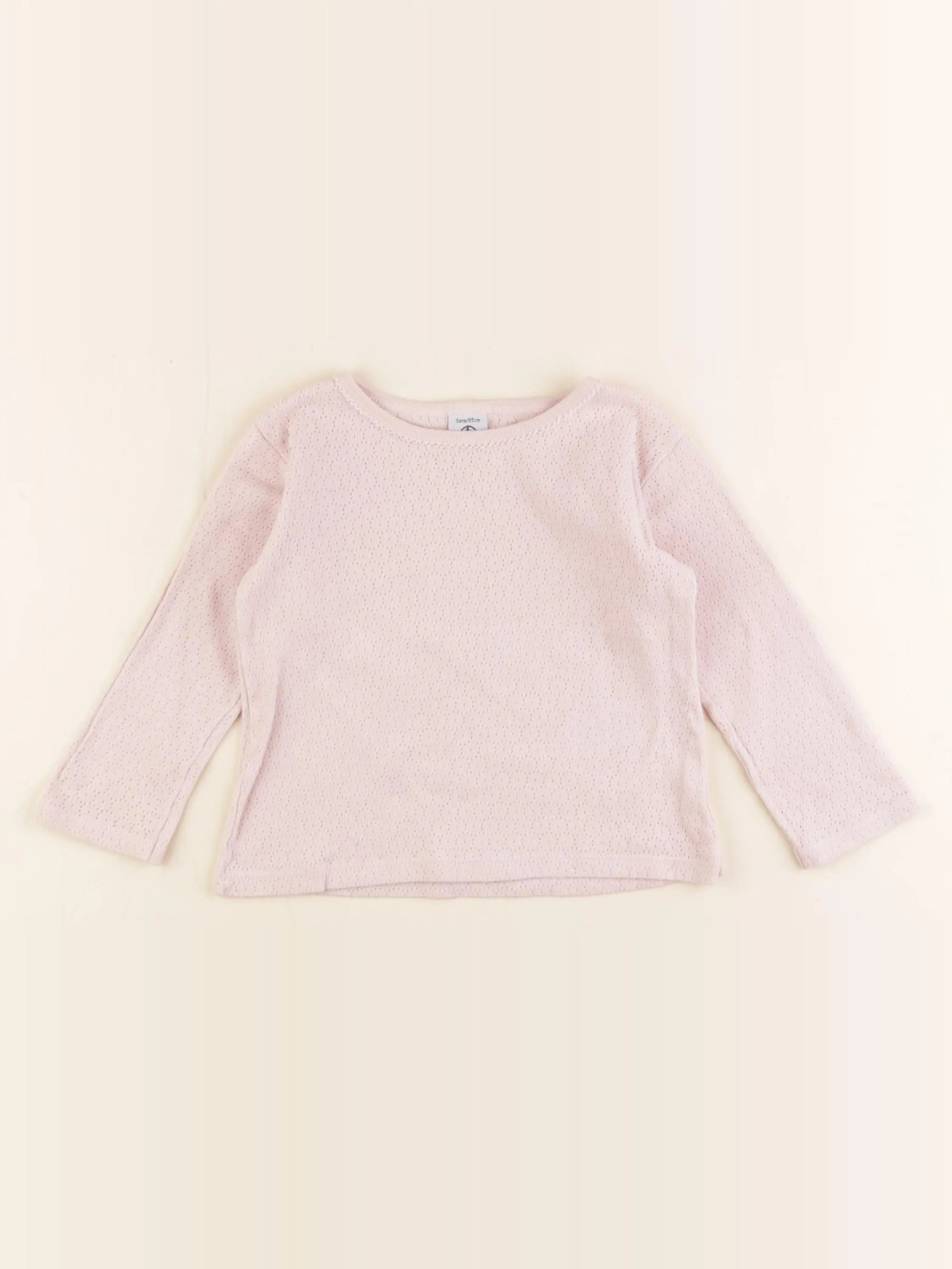 Petit Bateau - maillot de corps rose - 3 ans