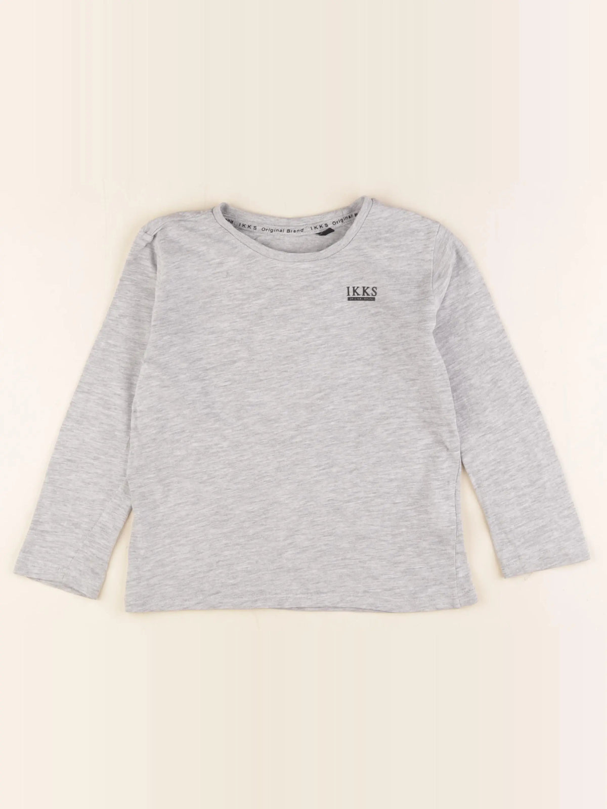 IKKS - tee-shirt gris - 5 ans