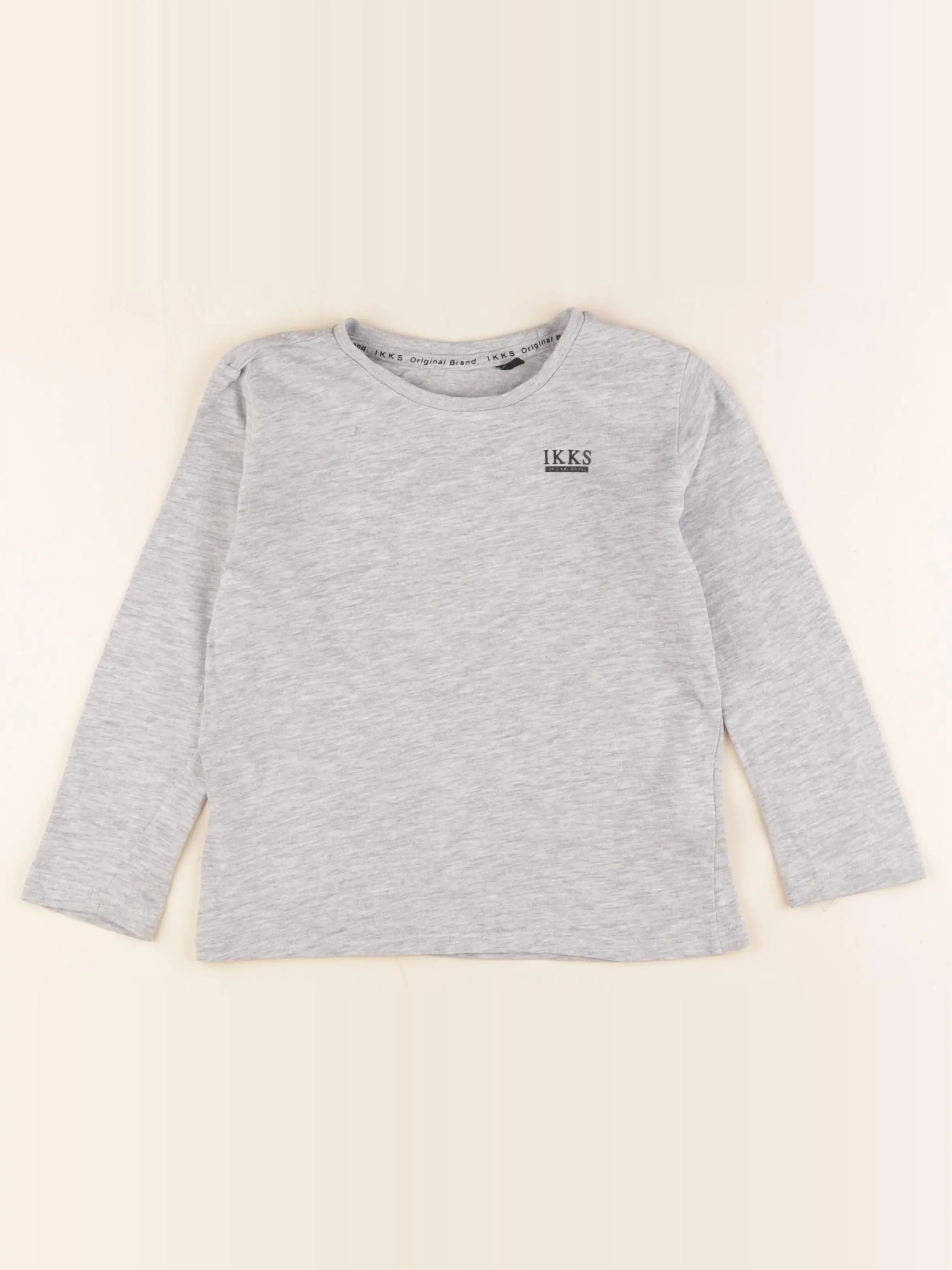 IKKS - tee-shirt gris - 5 ans