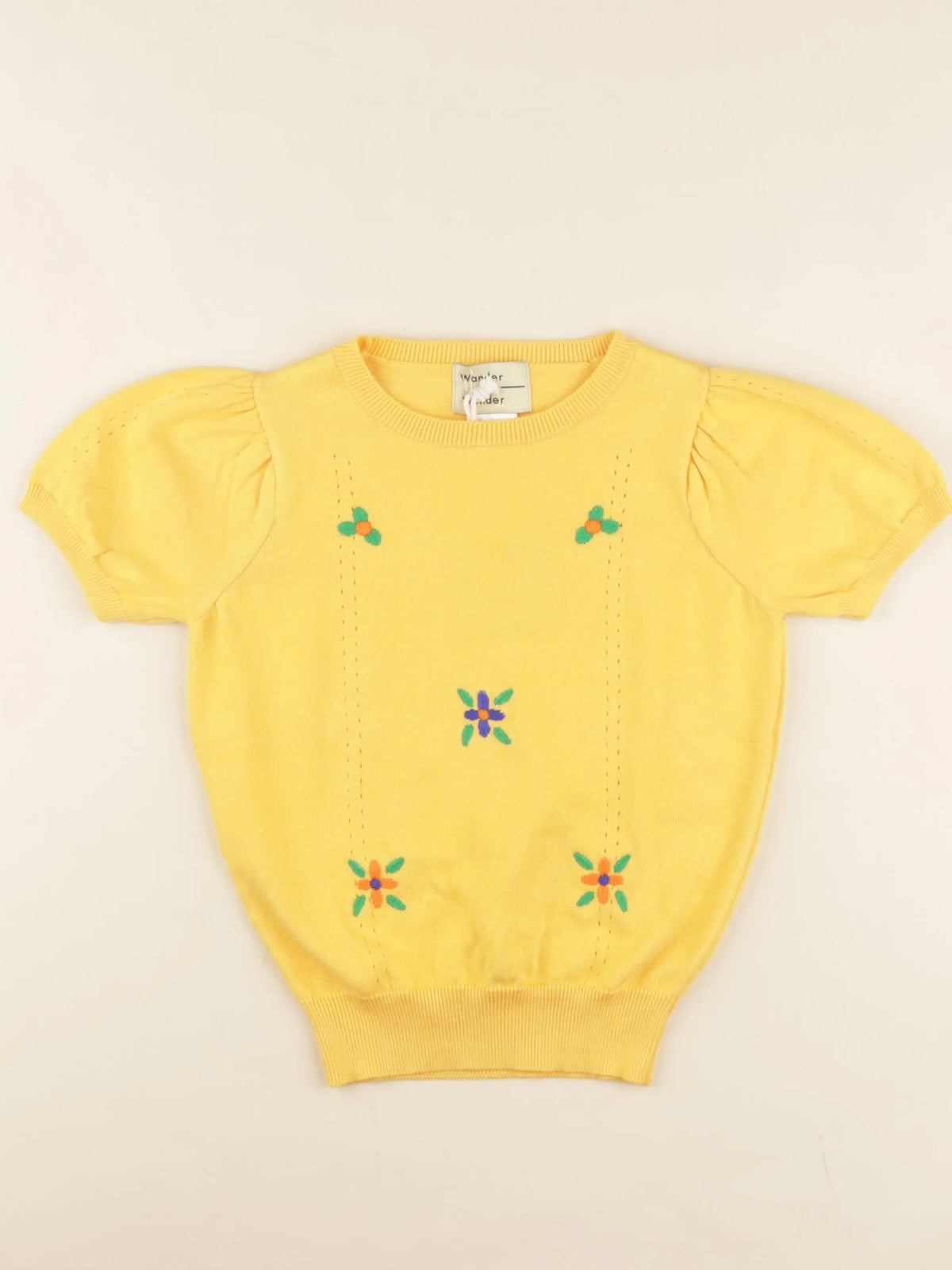 Pull jaune