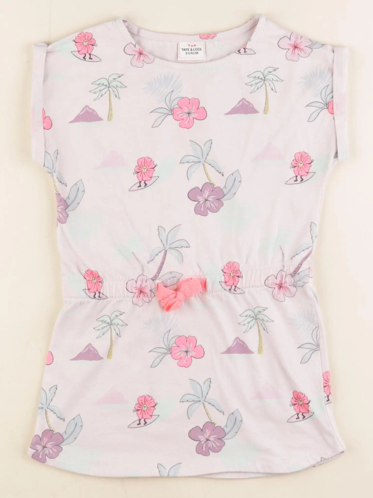 Tape à l'oeil - robe rose - 3 ans