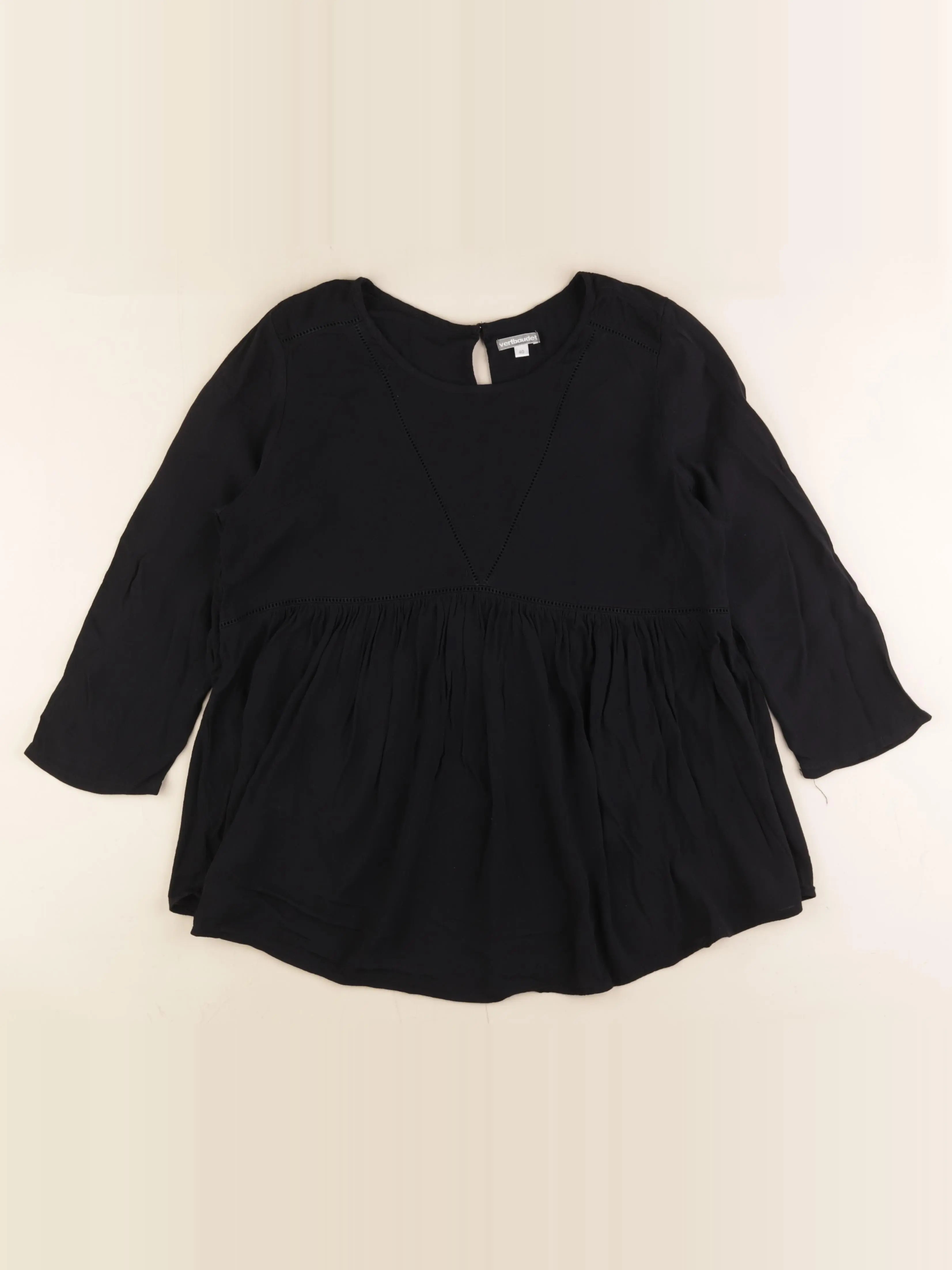 Vertbaudet - blouse grossesse noir - 40