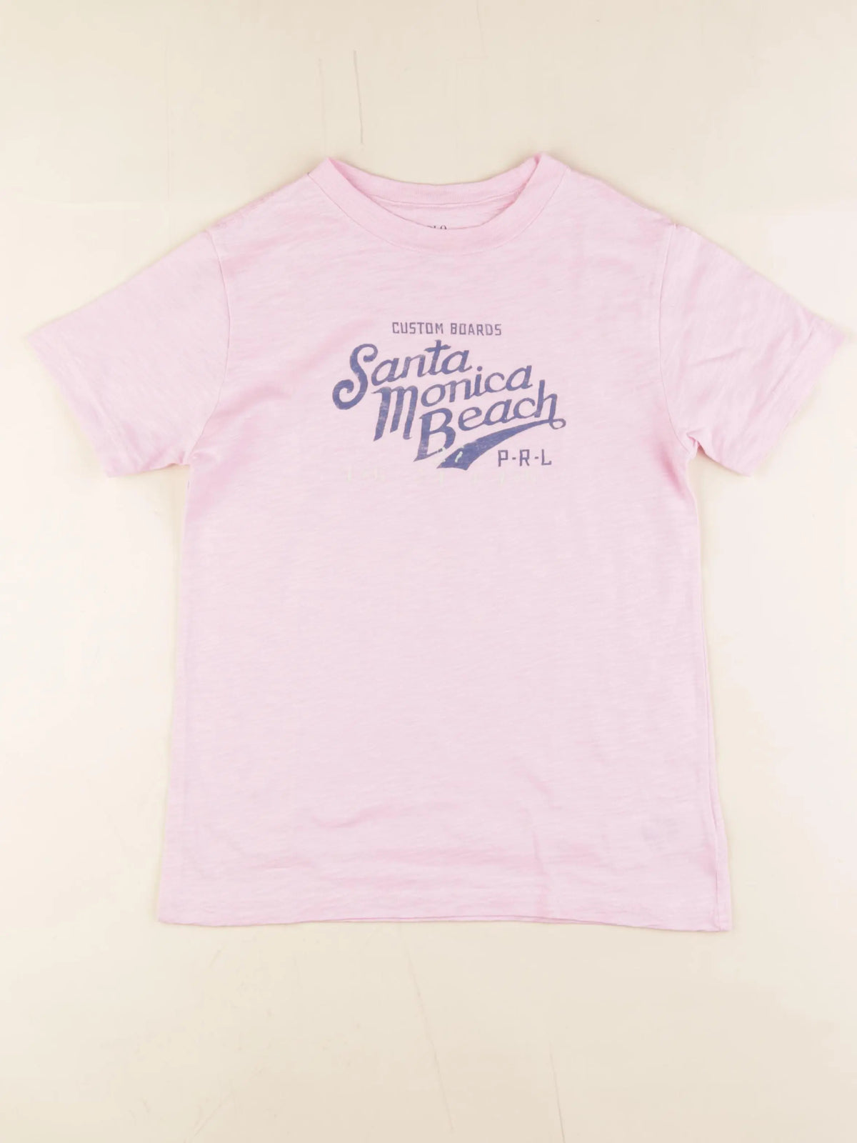 Ralph Lauren - tee-shirt rose - 7 ans