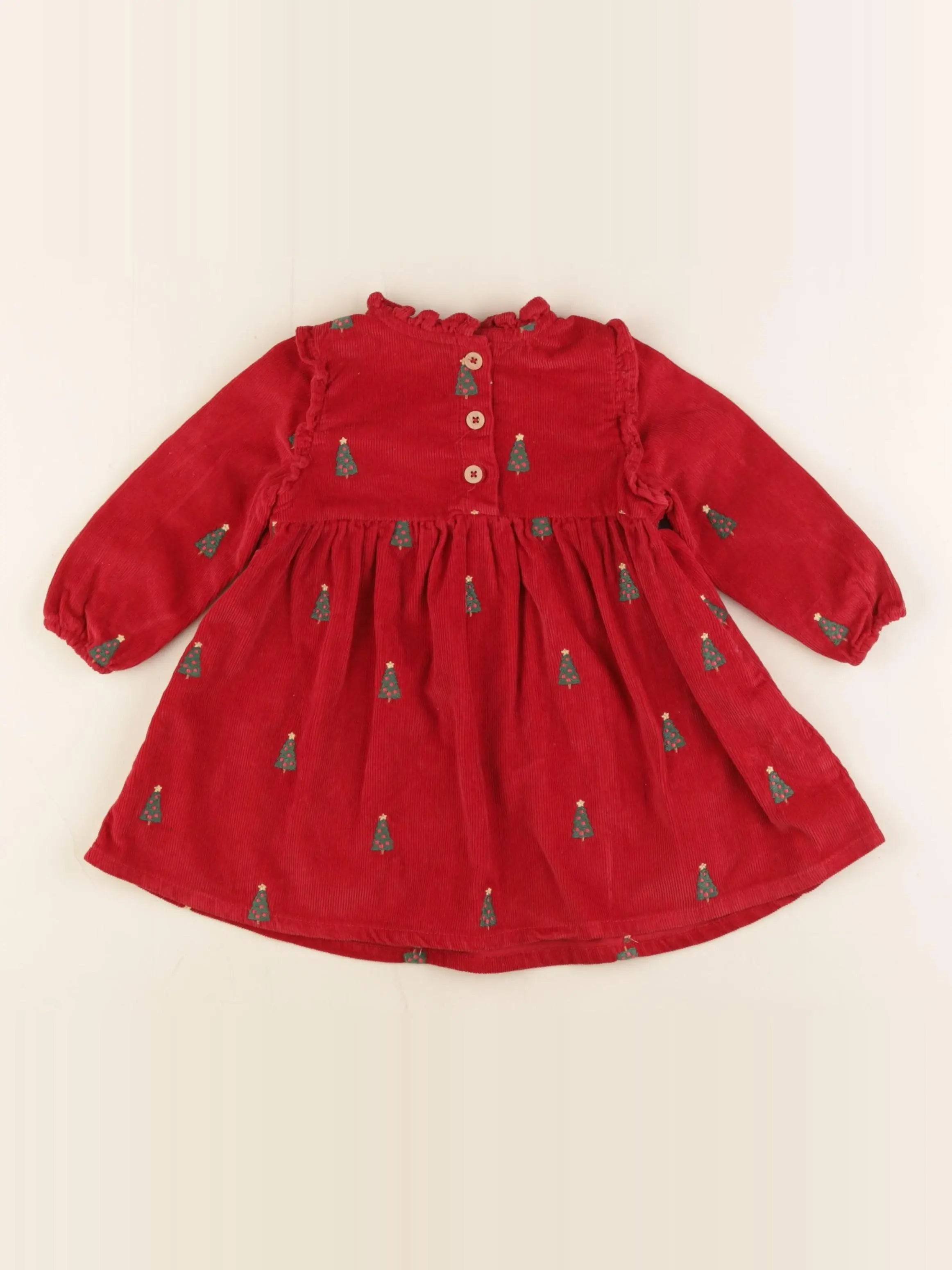 Boutchou - robe rouge - 9 mois