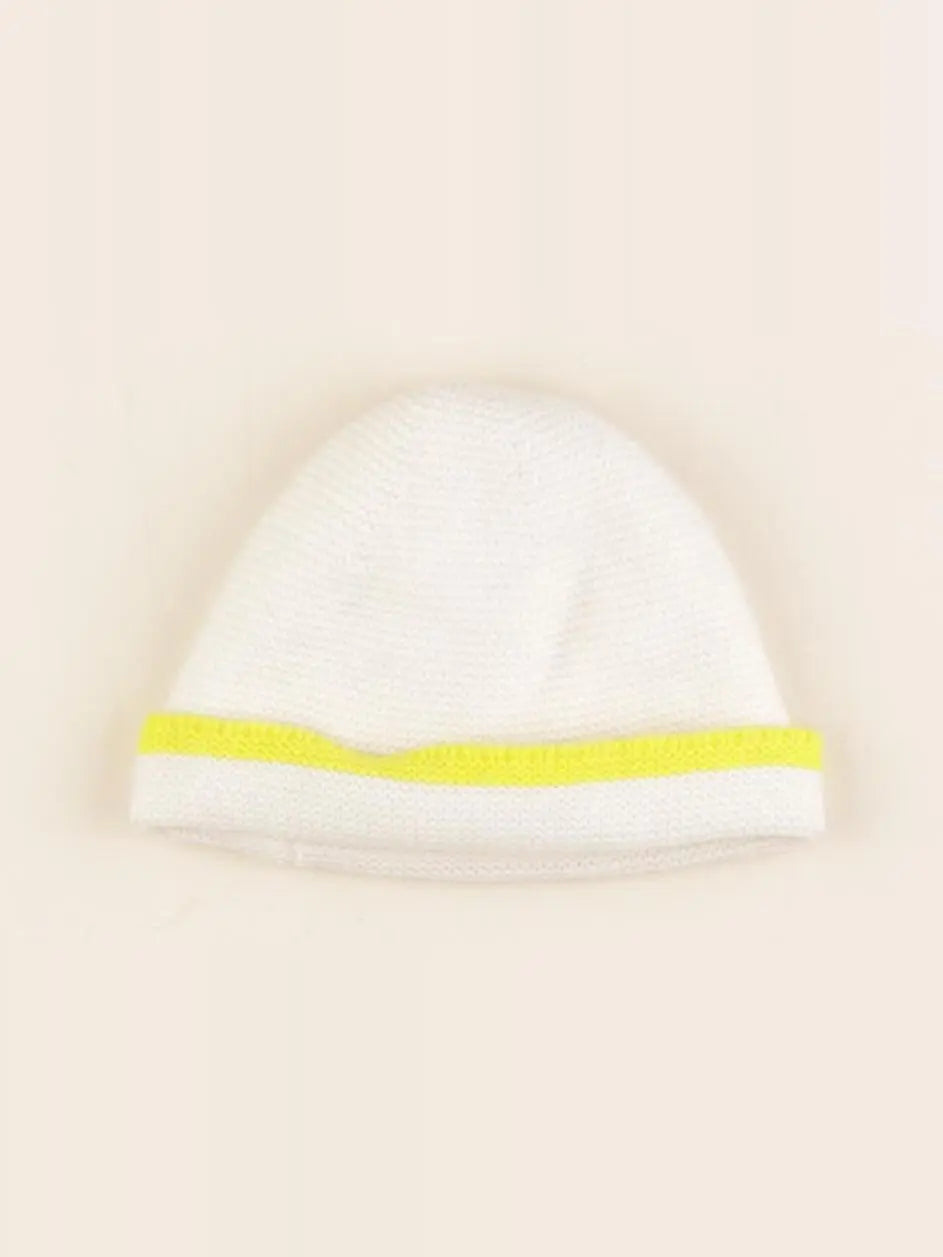 Jacadi - bonnet blanc - 1 mois