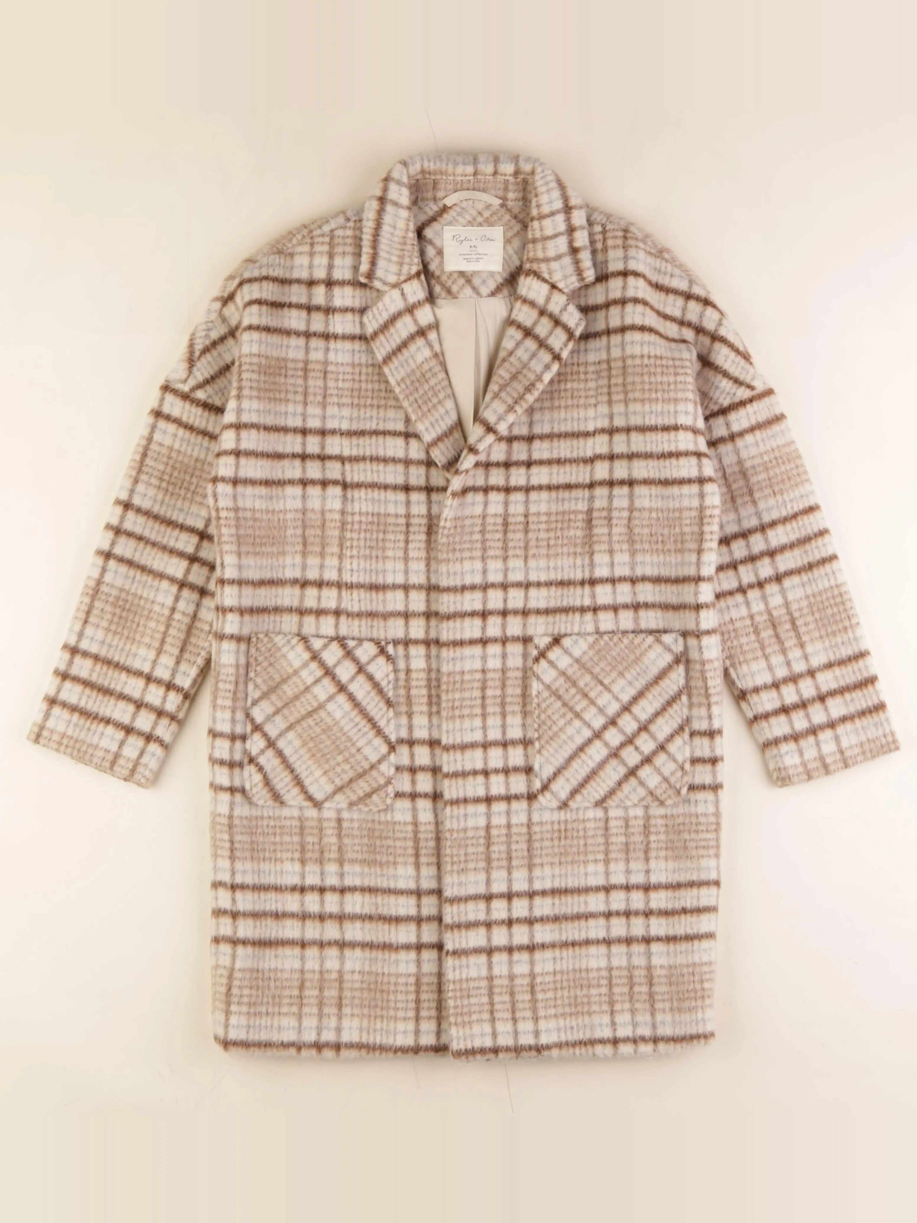 Rylee + Cru - manteau beige - 8/9 ans