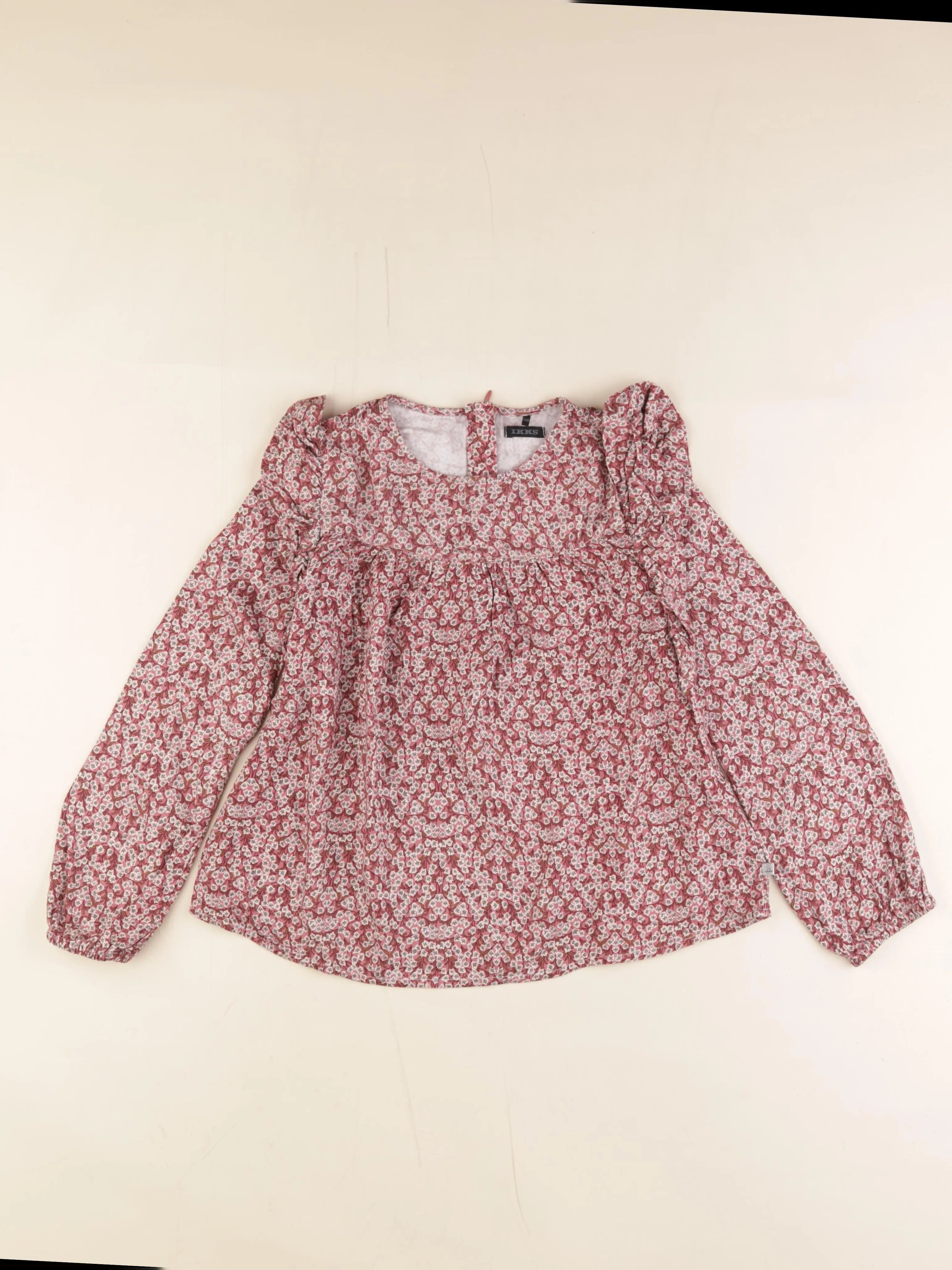 IKKS - blouse rose - 10 ans